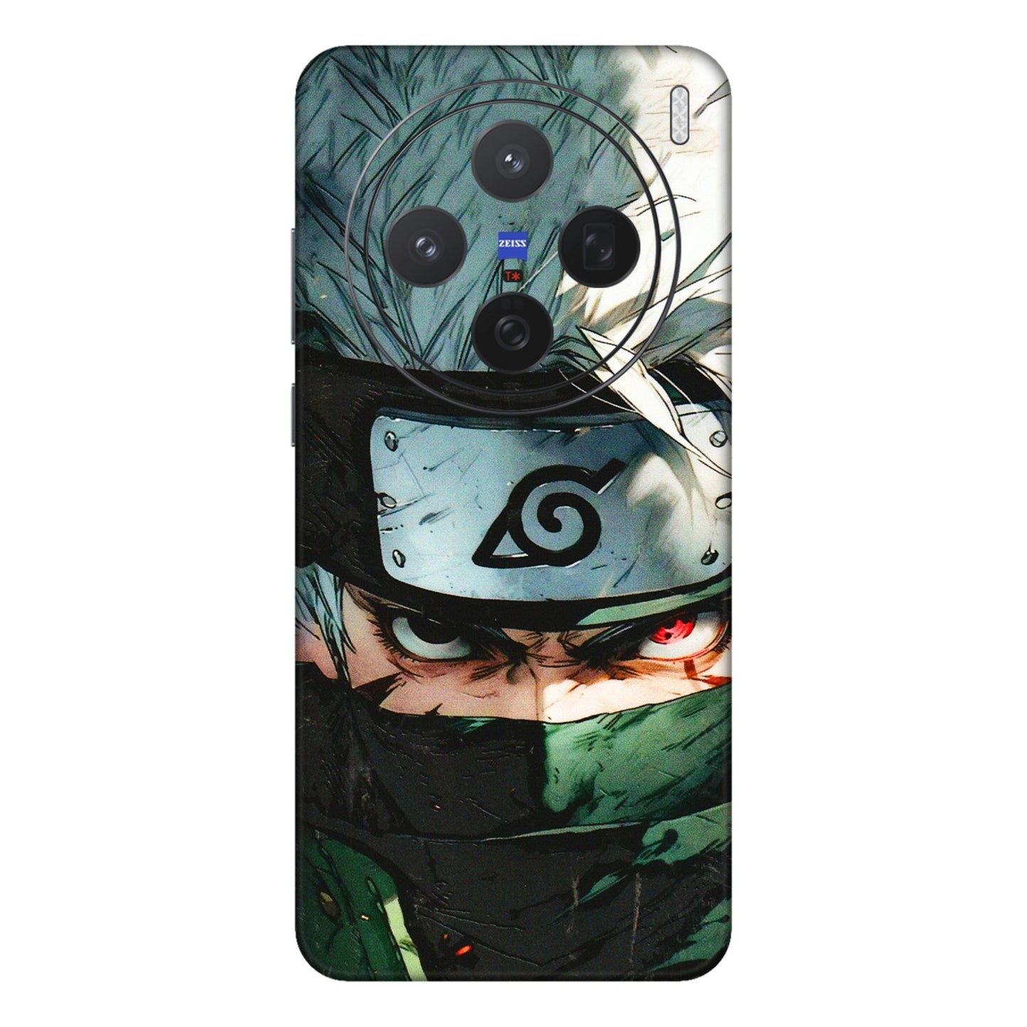 VIVO Z/V/X/T/U/S Series Phone Skins (All Models) - Kakashi Red Eye Focus - 3D Embossed Finish (L-227) Vivo X200 (5G)
