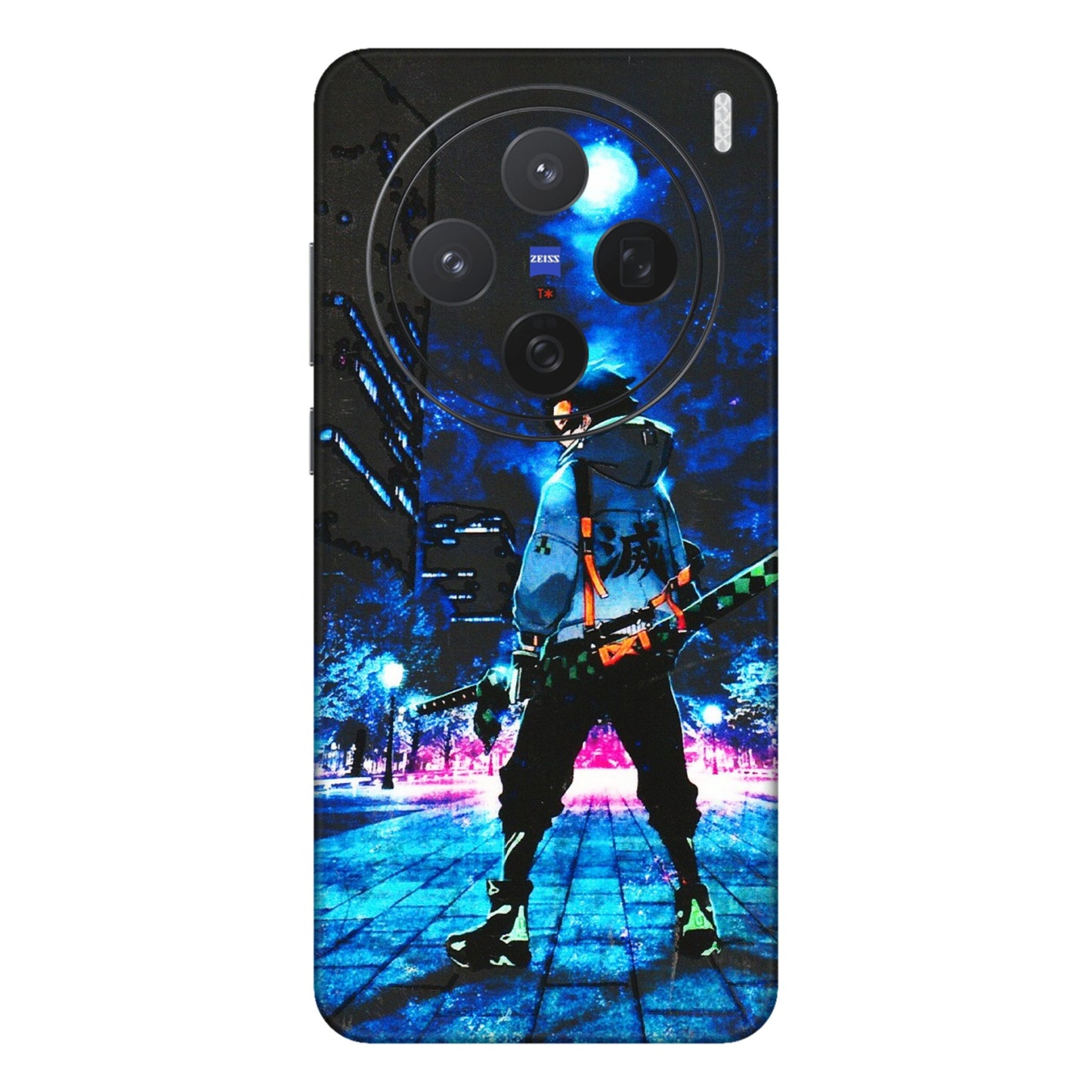 VIVO Z/V/X/T/U/S Series Phone Skins (All Models) - Demon Slayer Sword - 3D Embossed Finish (L-247) Vivo X200 (5G)