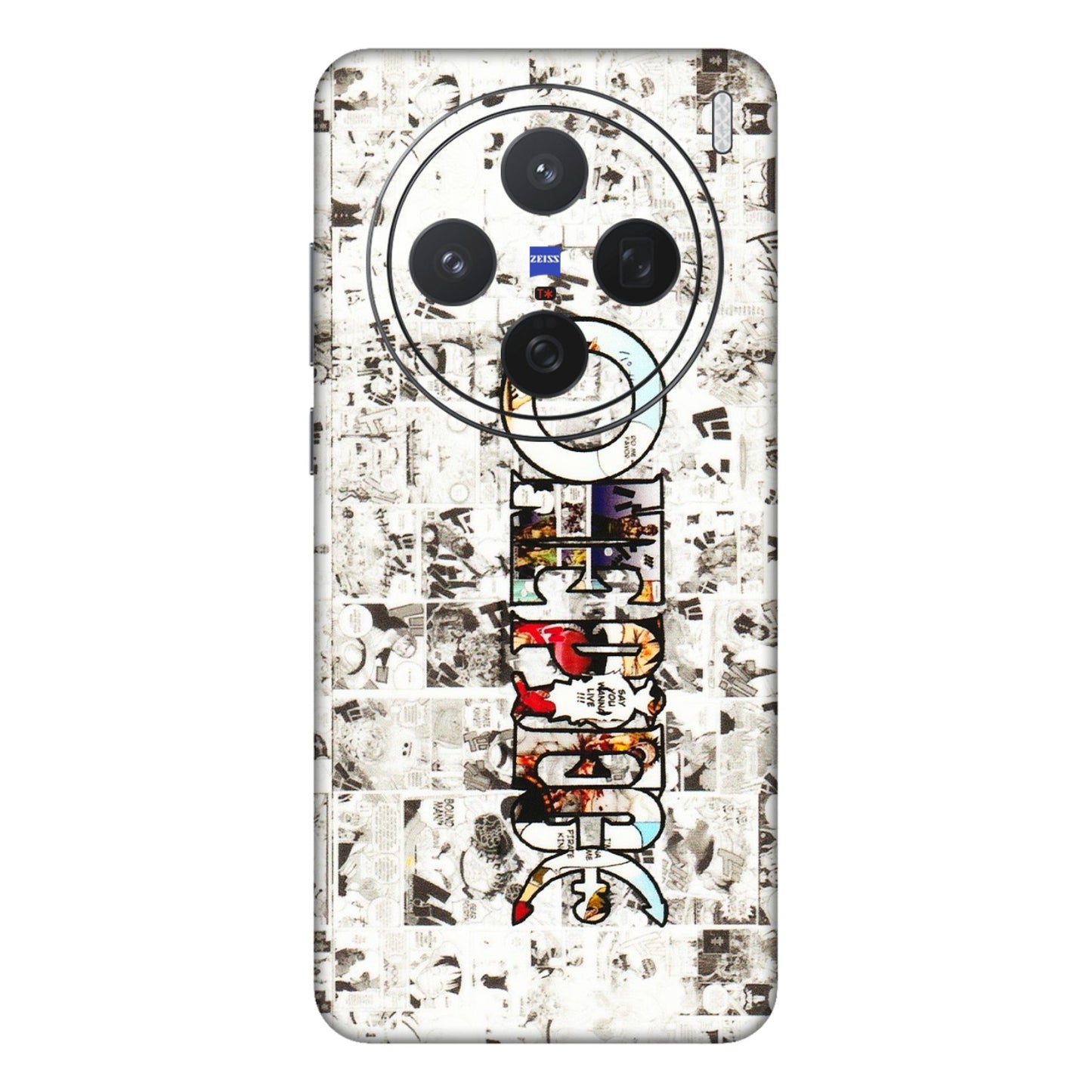VIVO Z/V/X/T/U/S Series Phone Skins (All Models) - One Piece Manga - 3D Embossed Finish (L-26) Vivo X200 (5G)