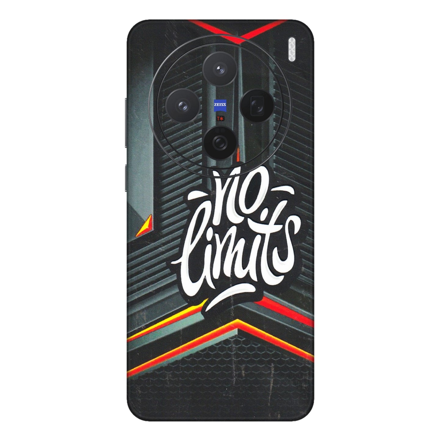 VIVO Z/V/X/T/U/S Series Phone Skins (All Models) - No Limits - 3D Embossed Finish (L-286) Vivo X200 (5G)