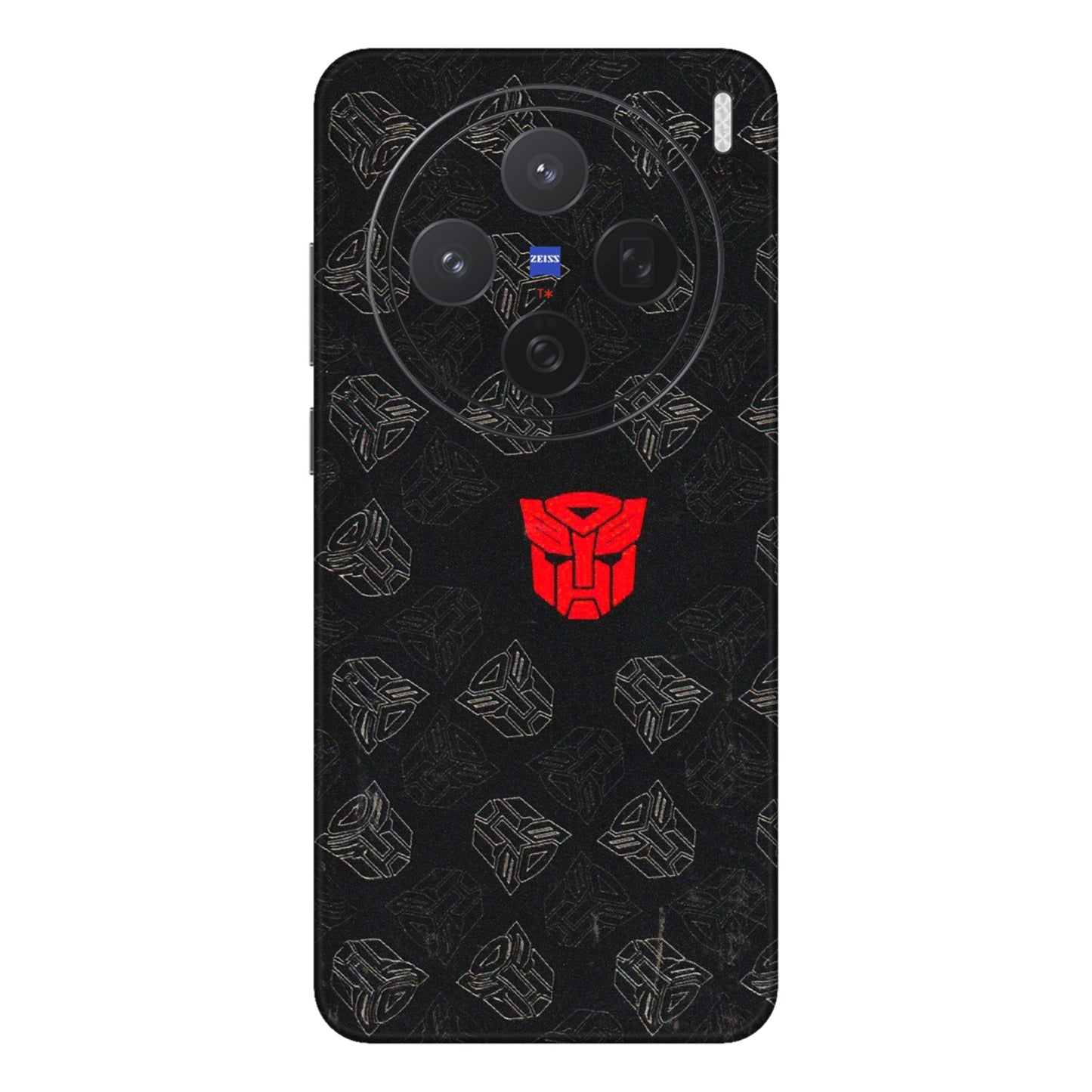VIVO Z/V/X/T/U/S Series Phone Skins (All Models) - Transformers Devastation - 3D Embossed Finish (L-301) Vivo X200 (5G)