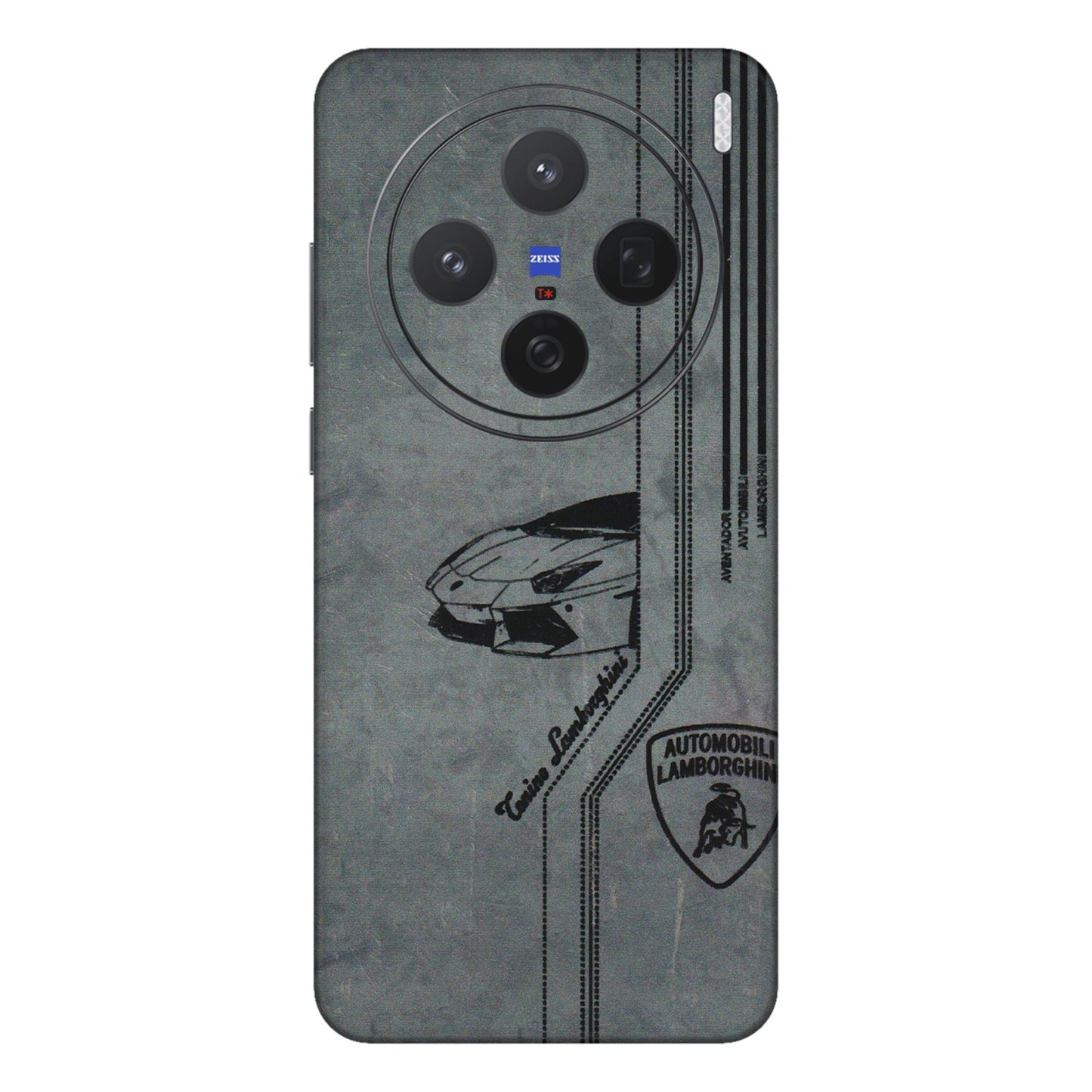 VIVO Z/V/X/T/U/S Series Phone Skins (All Models) - New Lamborgini Aventador - 3D Embossed Finish (L-321) Vivo X200 (5G)