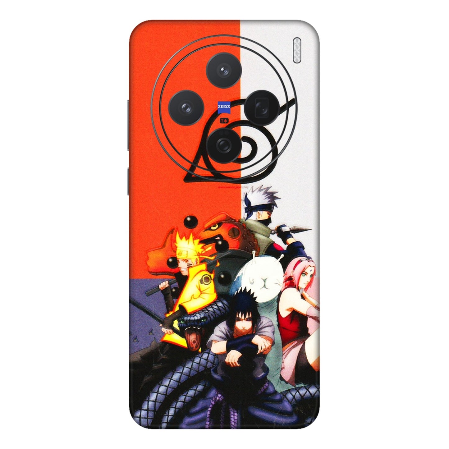 VIVO Z/V/X/T/U/S Series Phone Skins (All Models) - Naruto Final Fight - 3D Embossed Finish (L-33) Vivo X200 (5G)
