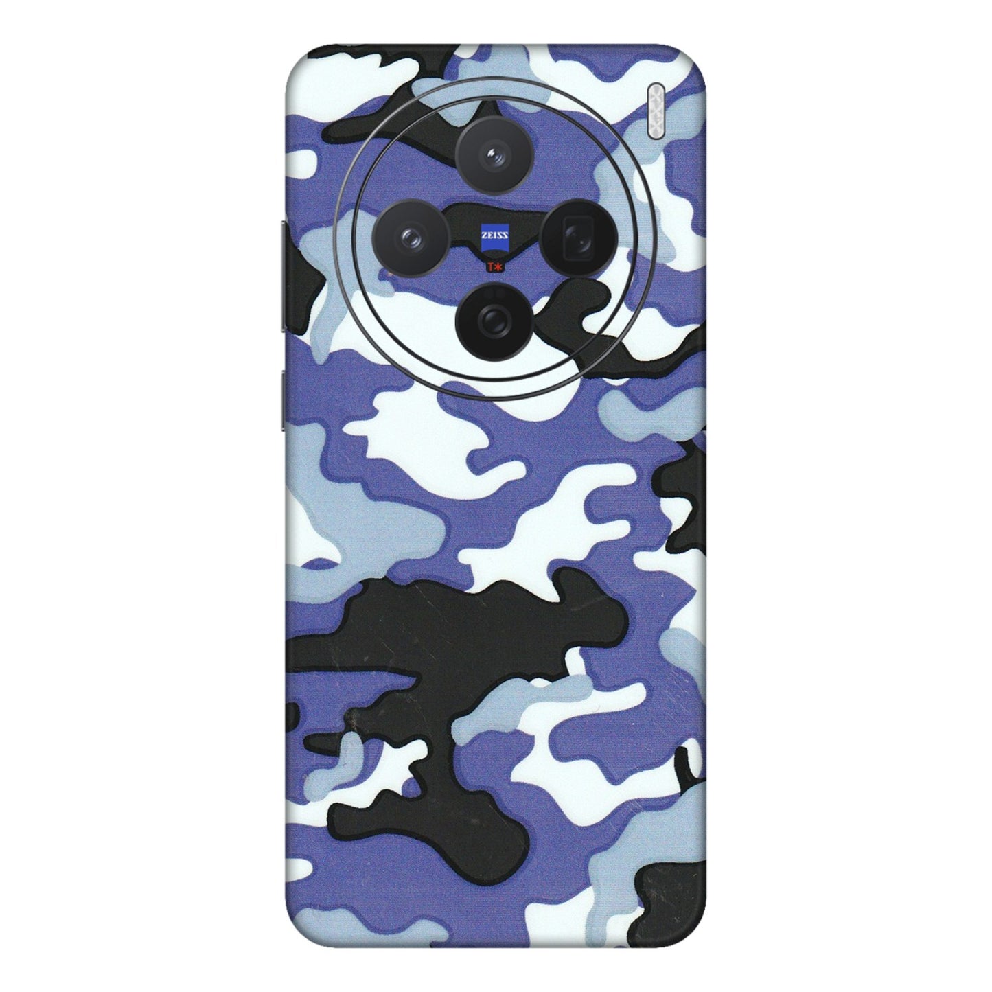 VIVO Z/V/X/T/U/S Series Phone Skins (All Models) - Powerfull Military Camoflauge - 3D Embossed Finish (L-49) Vivo X200 (5G)