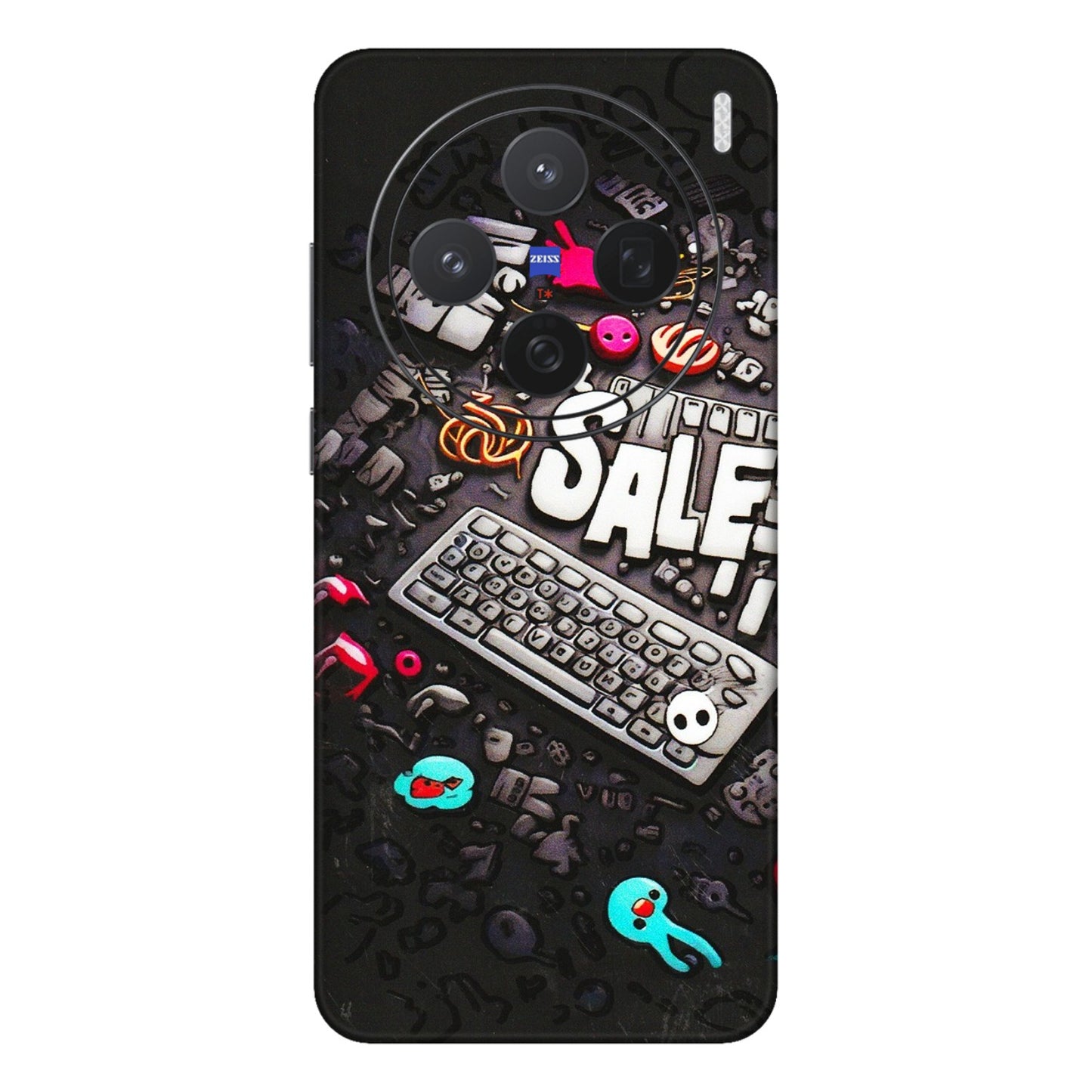 VIVO Z/V/X/T/U/S Series Phone Skins (All Models) - Gadgets Sale - 3D Embossed Finish (L-50) Vivo X200 (5G)