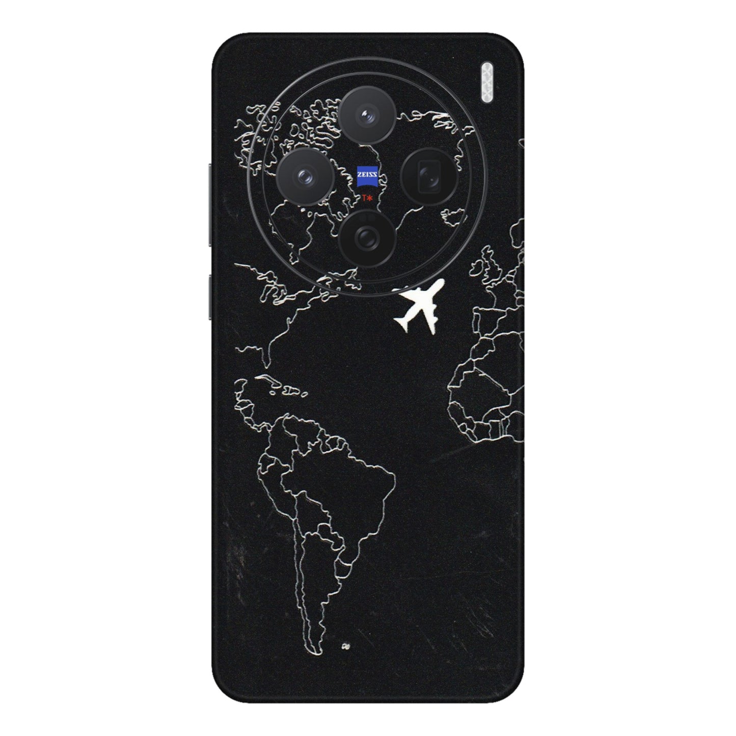 VIVO Z/V/X/T/U/S Series Phone Skins (All Models) - Never Ending Travel - 3D Embossed Finish (L-79) Vivo X200 (5G)