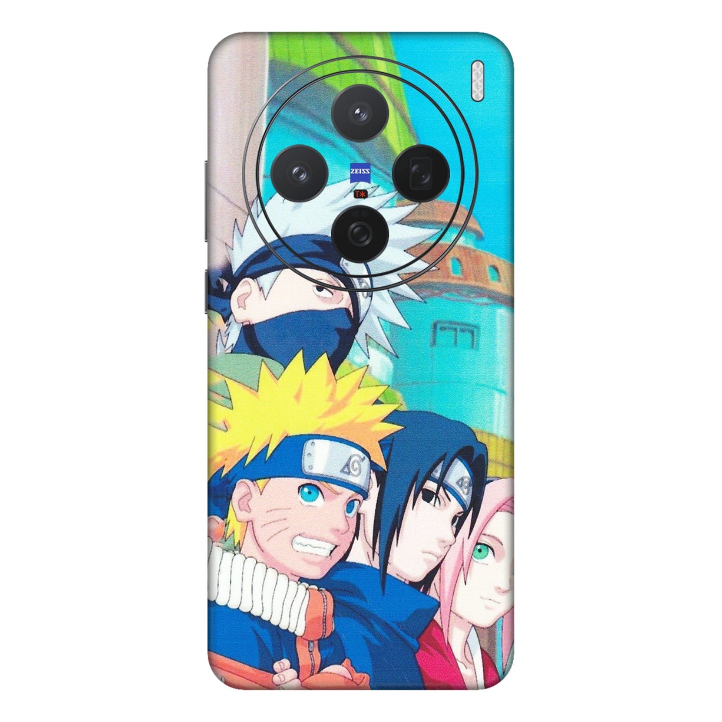 VIVO Z/V/X/T/U/S Series Phone Skins (All Models) - Team Minato And Kakashi - Matte Finish (M-101) Vivo X200 (5G)