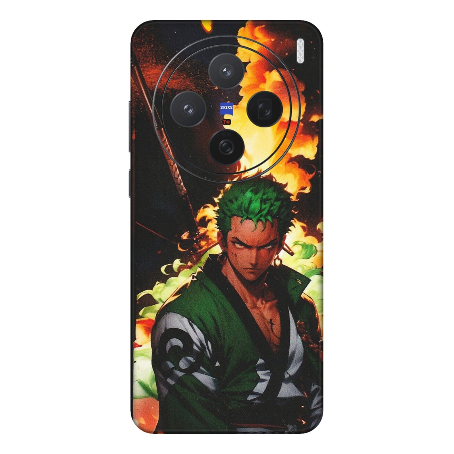 VIVO Z/V/X/T/U/S Series Phone Skins (All Models) - Roronoa Zoro - Matte Finish (M-102) Vivo X200 (5G)