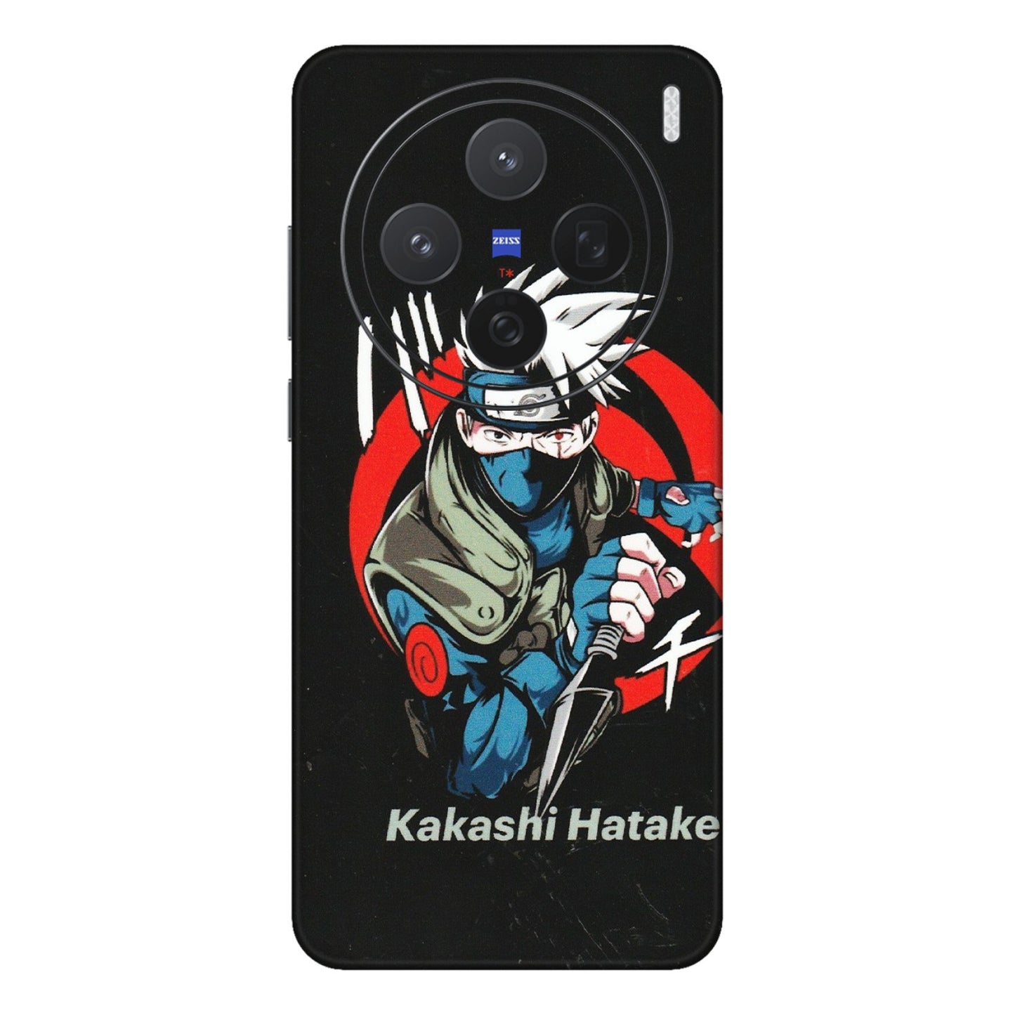 VIVO Z/V/X/T/U/S Series Phone Skins (All Models) - Naruto Kakashi Hatake Killer - Matte Finish (M-114) Vivo X200 (5G)