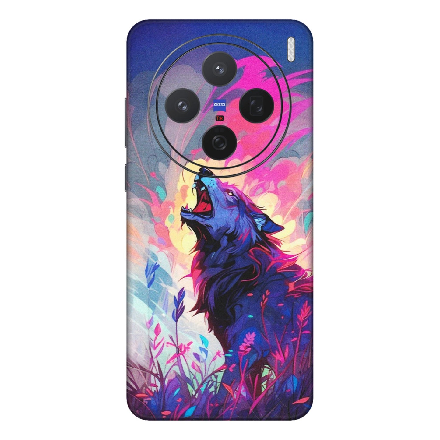 VIVO Z/V/X/T/U/S Series Phone Skins (All Models) - New Wild Wolf Abstract - Matte Finish (M-125) Vivo X200 (5G)