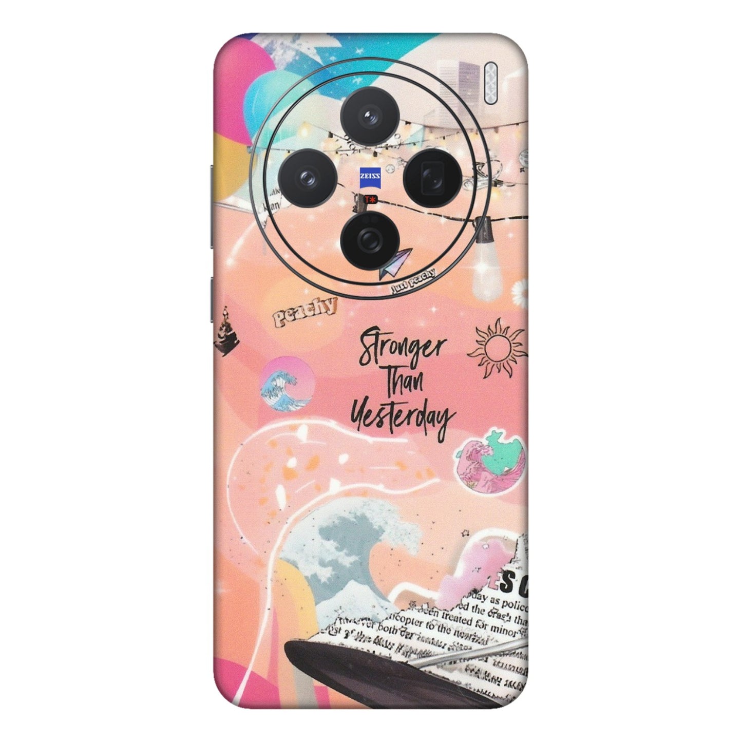 VIVO Z/V/X/T/U/S Series Phone Skins (All Models) - Stronger Then Yesterday - Matte Finish (M-128) Vivo X200 (5G)