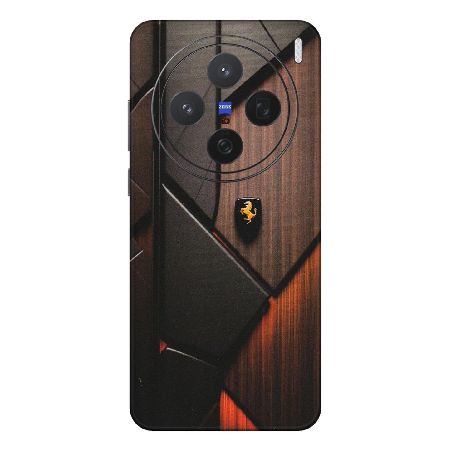 VIVO Z/V/X/T/U/S Series Phone Skins (All Models) - Lambo Beauty Wood Pattern Sober - Matte Finish (M-51) Vivo X200 (5G)