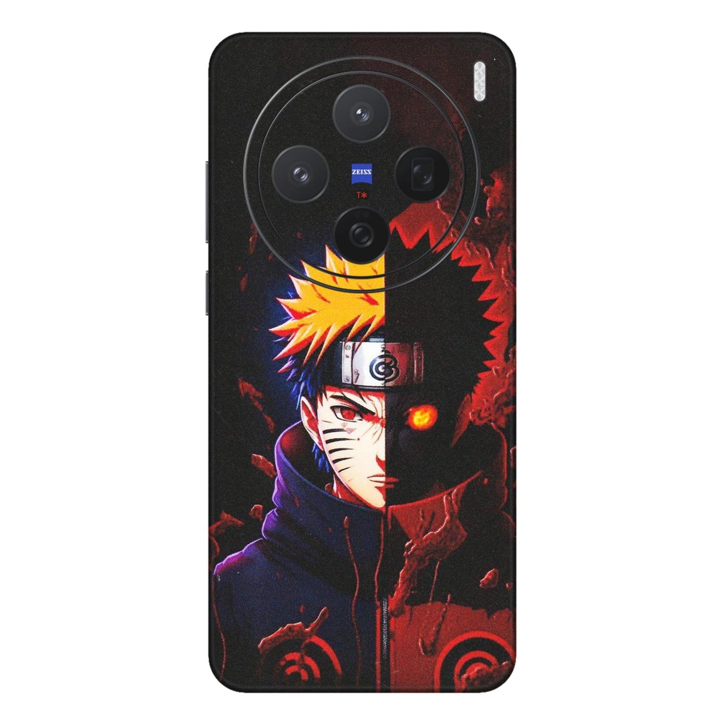 VIVO Z/V/X/T/U/S Series Phone Skins (All Models) - Naruto X Evil - Matte Finish (M-70) Vivo X200 (5G)