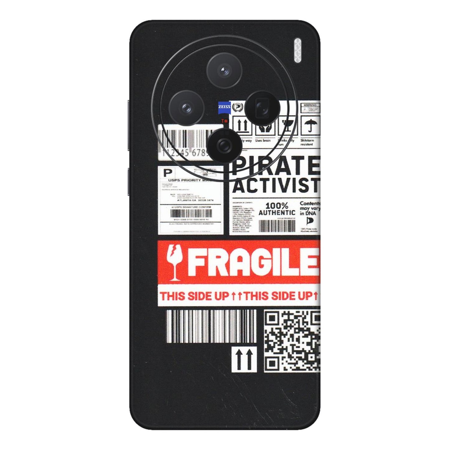 VIVO Z/V/X/T/U/S Series Phone Skins (All Models) - Handle With Care - Matte Finish (M-99) Vivo X200 (5G)