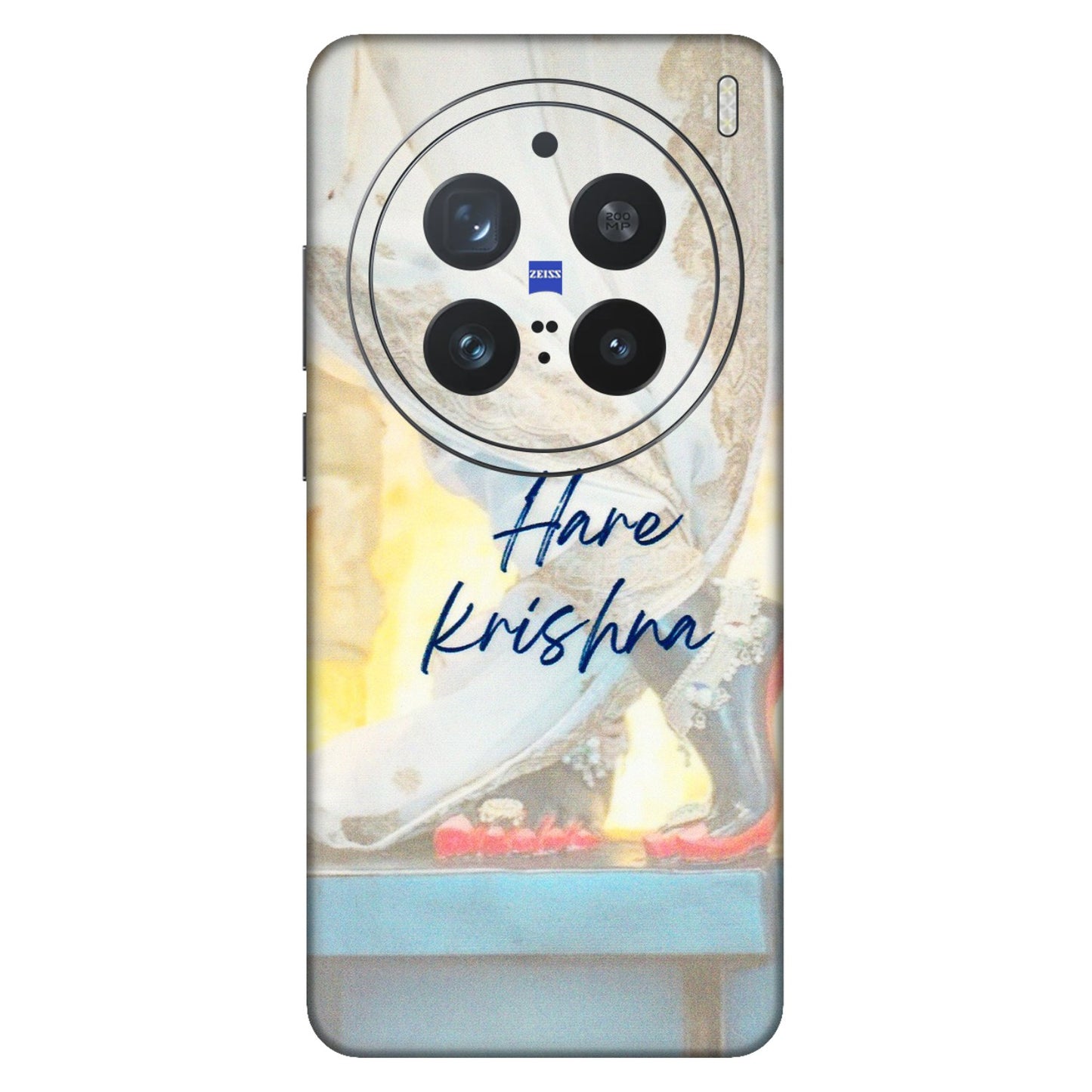 VIVO Z/V/X/T/U/S Series Phone Skins (All Models) - Hare Krishna - 3D Embossed Finish (L-03) Vivo X200 Pro (5G)