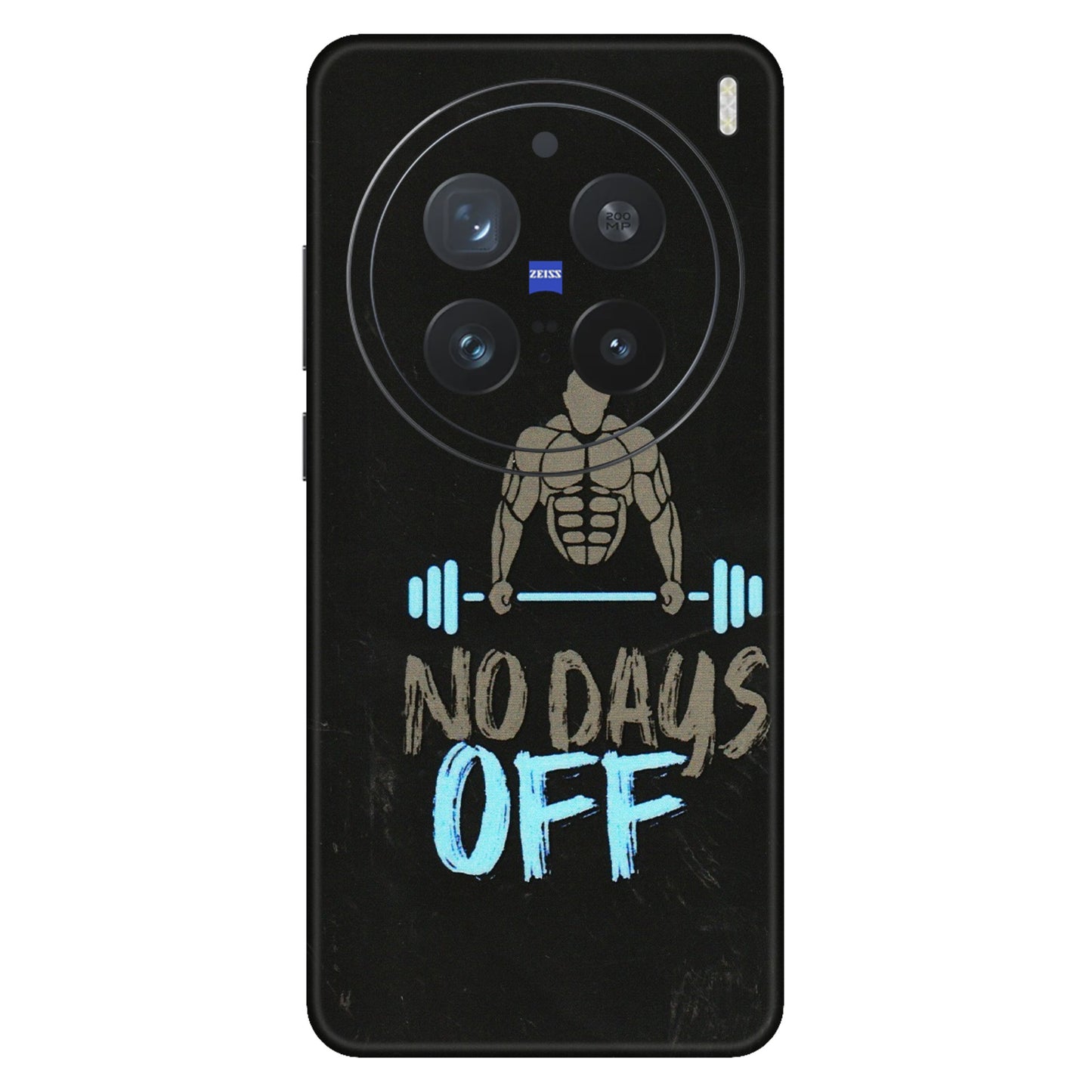 VIVO Z/V/X/T/U/S Series Phone Skins (All Models) - Gym Lover - 3D Embossed Finish (L-127) Vivo X200 Pro (5G)