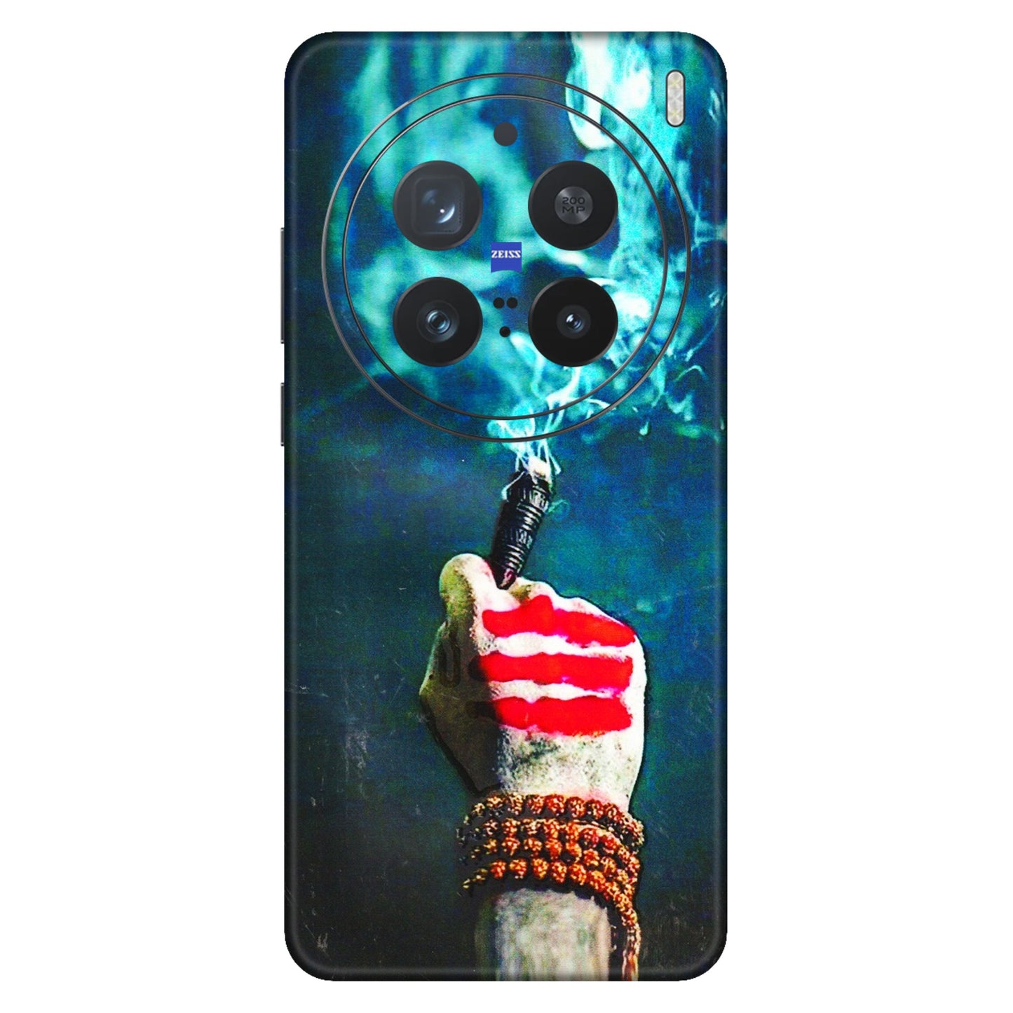 VIVO Z/V/X/T/U/S Series Phone Skins (All Models) - Mahadev Bhakt - 3D Embossed Finish (L-146) Vivo X200 Pro (5G)