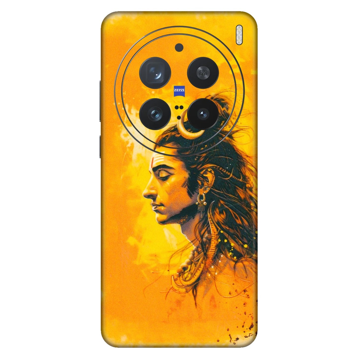 VIVO Z/V/X/T/U/S Series Phone Skins (All Models) - Shiv Shakti - 3D Embossed Finish (L-14) Vivo X200 Pro (5G)