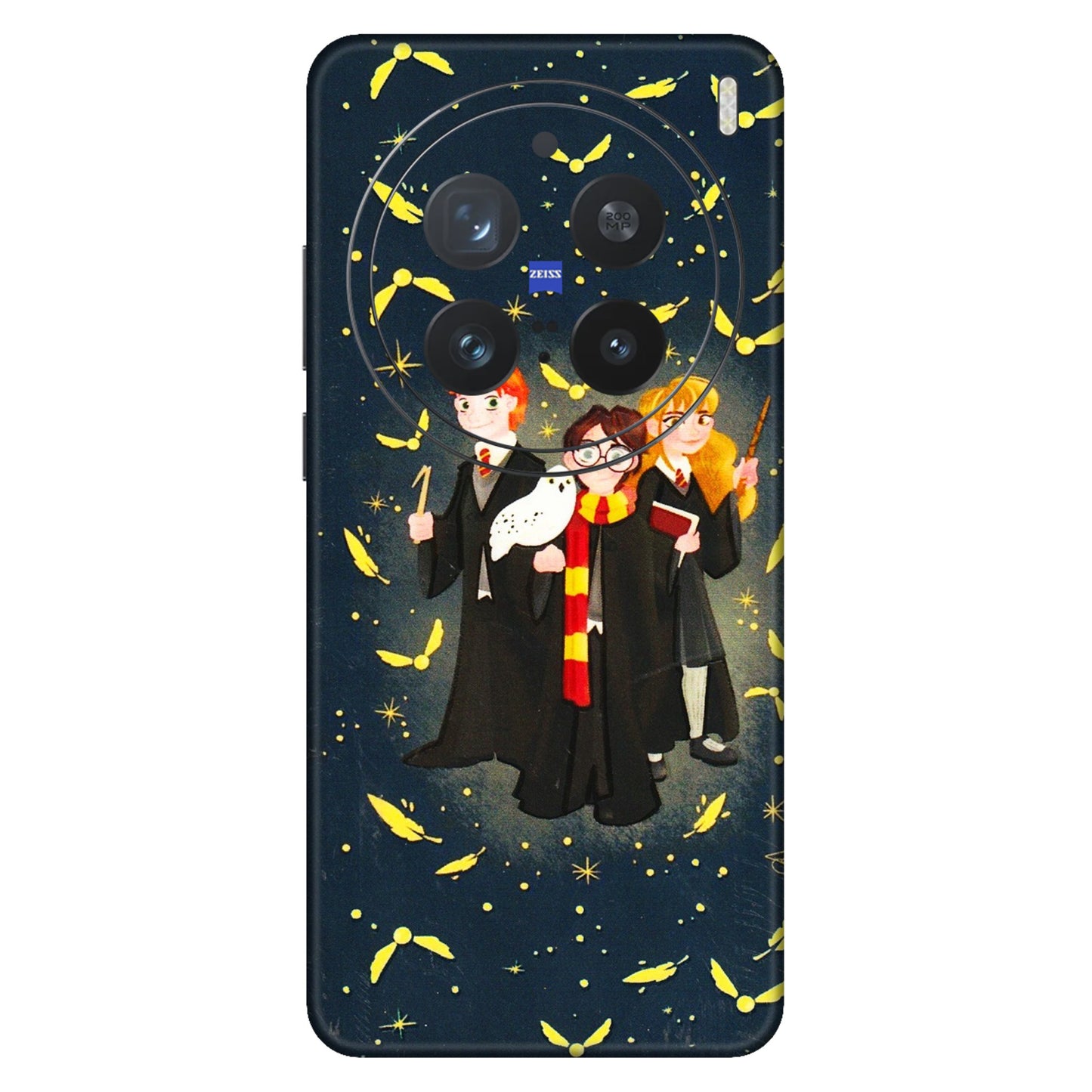 VIVO Z/V/X/T/U/S Series Phone Skins (All Models) - Harry Potter - 3D Embossed Finish (L-183) Vivo X200 Pro (5G)