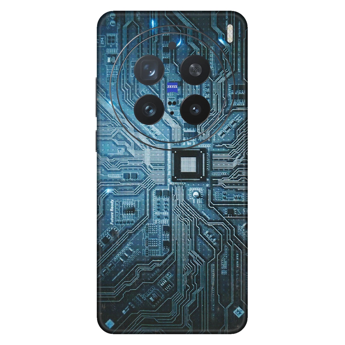 VIVO Z/V/X/T/U/S Series Phone Skins (All Models) - Original Circuit - 3D Embossed Finish (L-267) Vivo X200 Pro (5G)