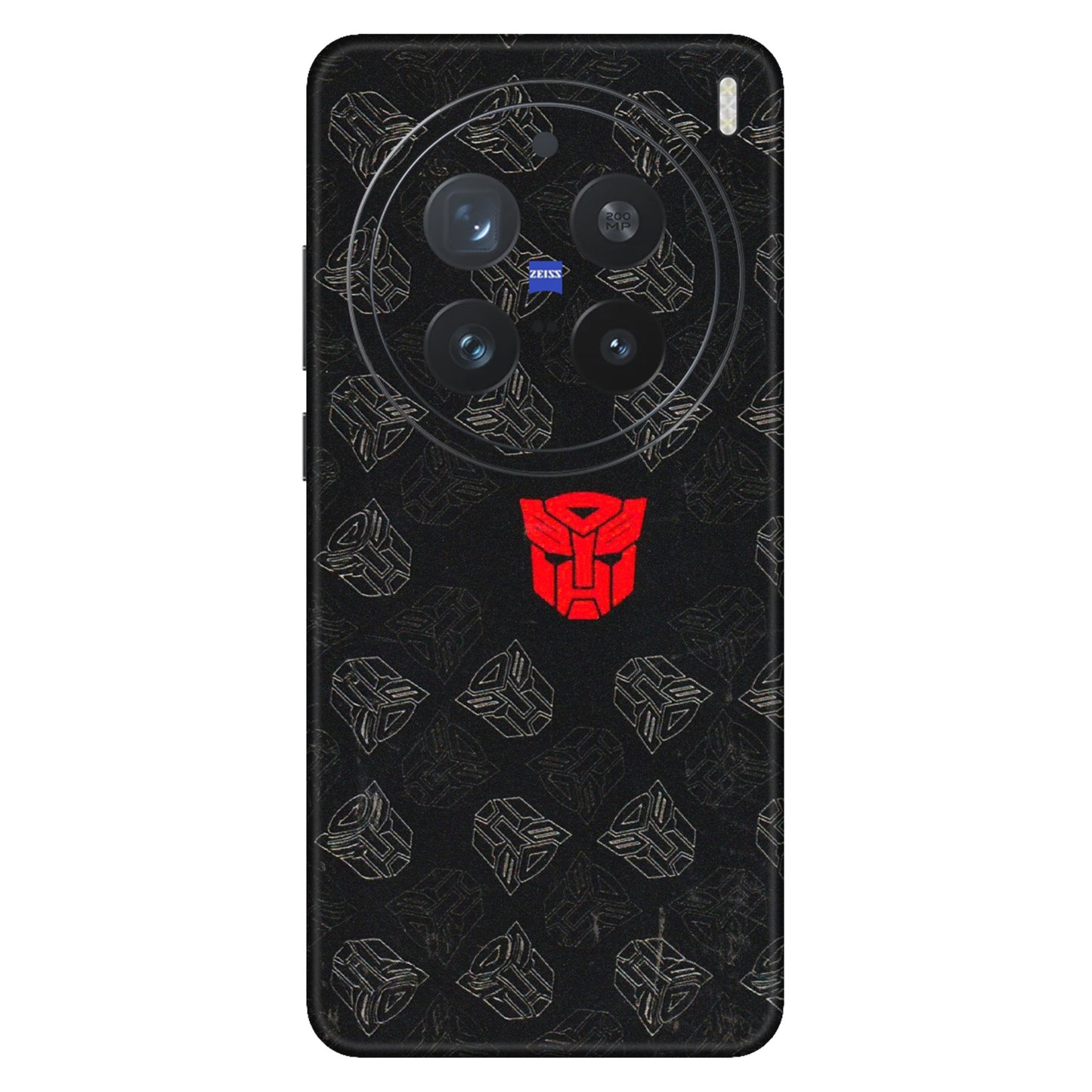 VIVO Z/V/X/T/U/S Series Phone Skins (All Models) - Transformers Devastation - 3D Embossed Finish (L-301) Vivo X200 Pro (5G)
