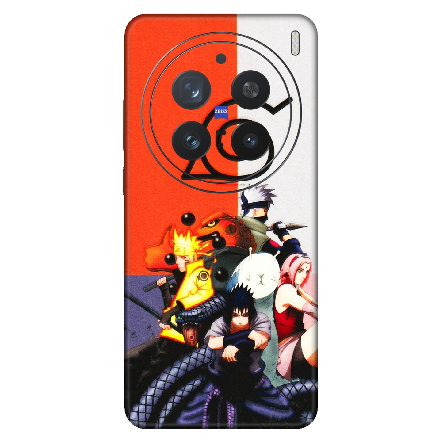 VIVO Z/V/X/T/U/S Series Phone Skins (All Models) - Naruto Final Fight - 3D Embossed Finish (L-33) Vivo X200 Pro (5G)