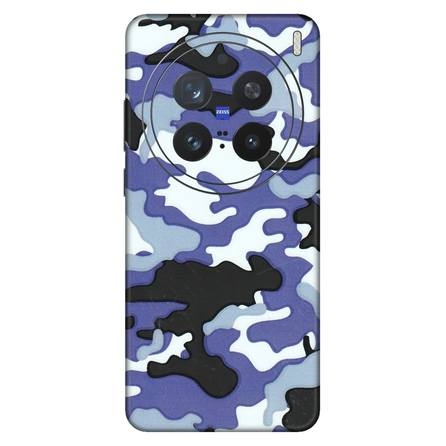 VIVO Z/V/X/T/U/S Series Phone Skins (All Models) - Powerfull Military Camoflauge - 3D Embossed Finish (L-49) Vivo X200 Pro (5G)