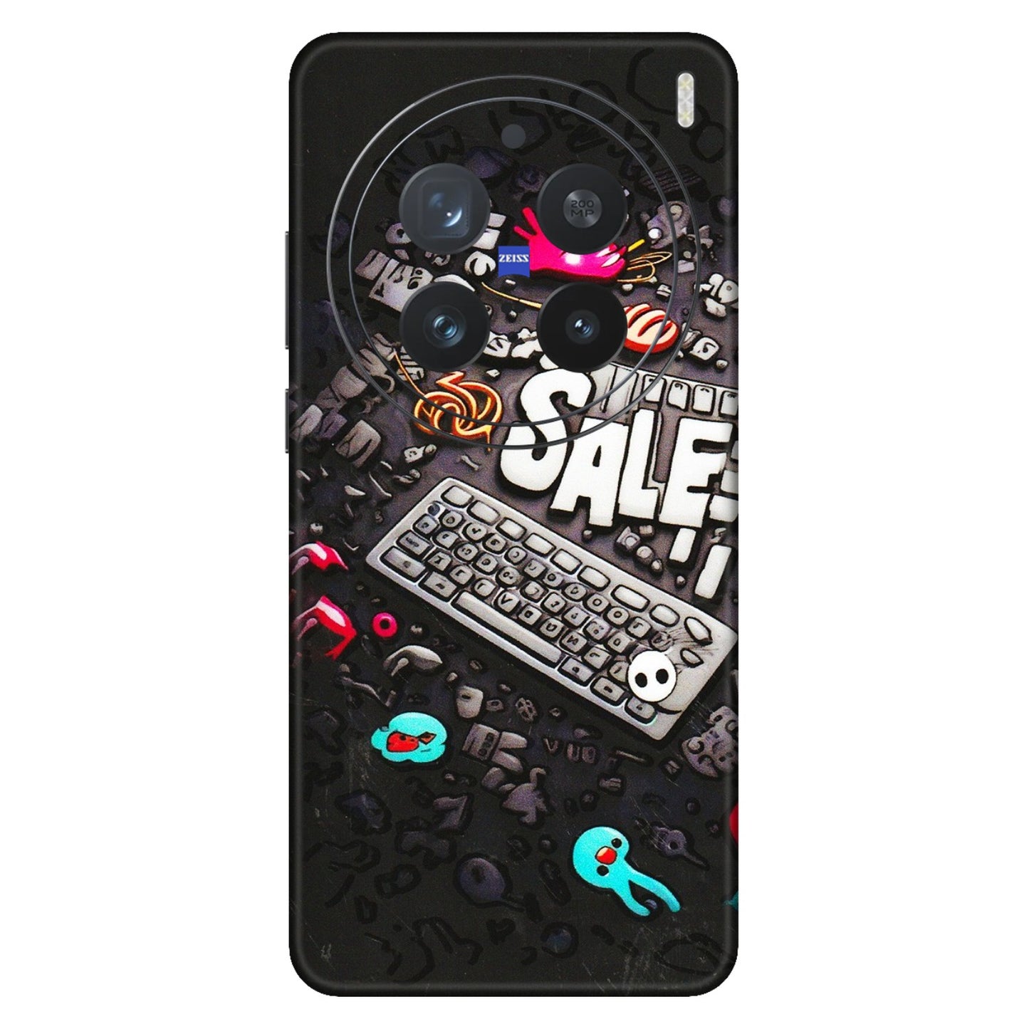 VIVO Z/V/X/T/U/S Series Phone Skins (All Models) - Gadgets Sale - 3D Embossed Finish (L-50) Vivo X200 Pro (5G)