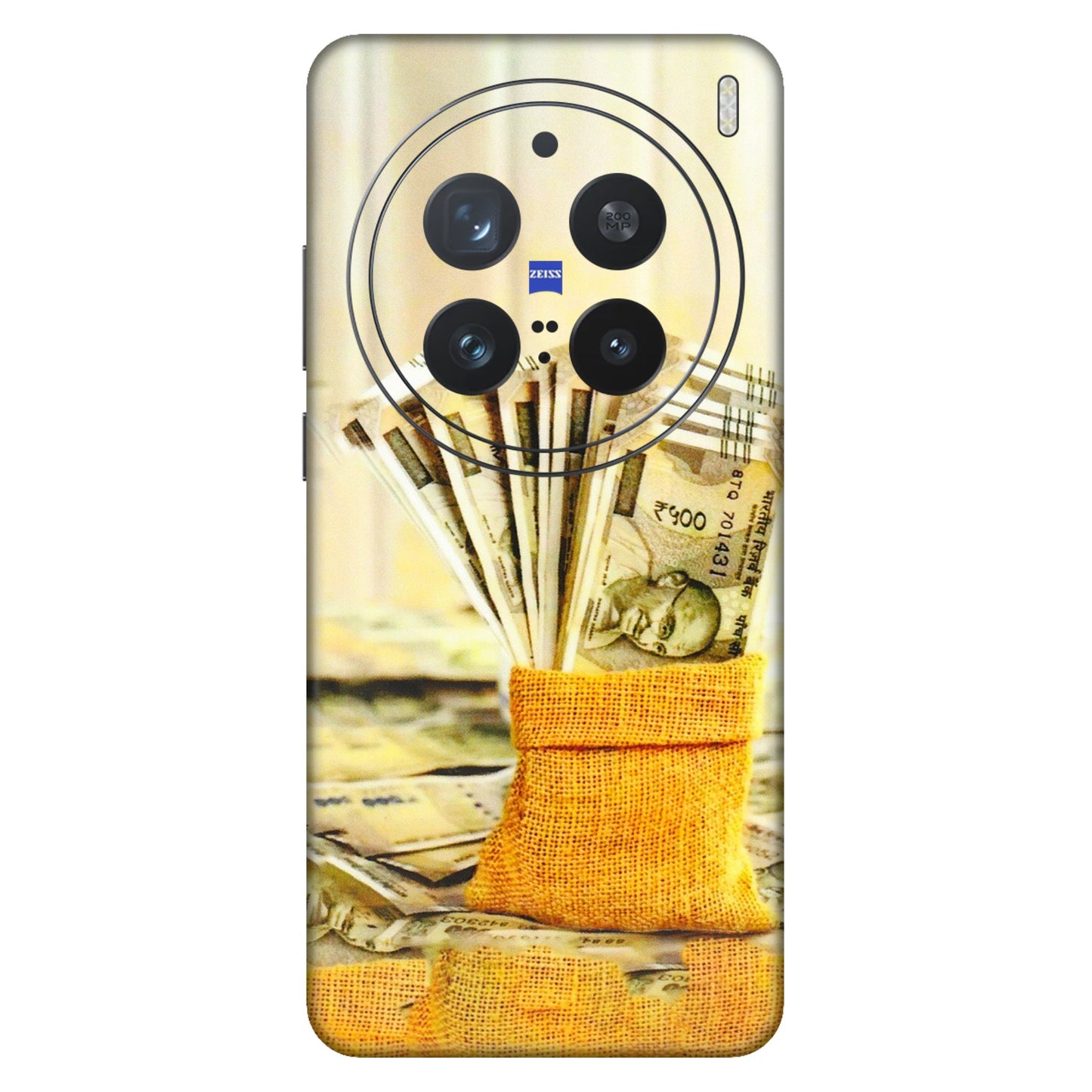 VIVO Z/V/X/T/U/S Series Phone Skins (All Models) - Show Me The Money - 3D Embossed Finish (L-52) Vivo X200 Pro (5G)