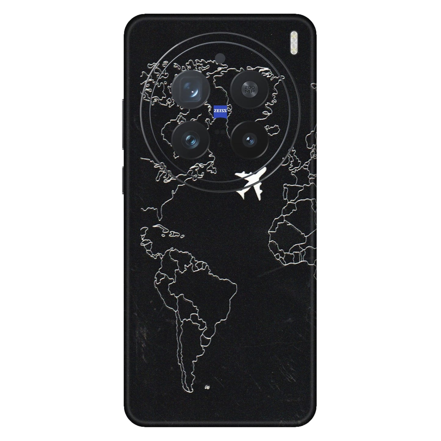 VIVO Z/V/X/T/U/S Series Phone Skins (All Models) - Never Ending Travel - 3D Embossed Finish (L-79) Vivo X200 Pro (5G)