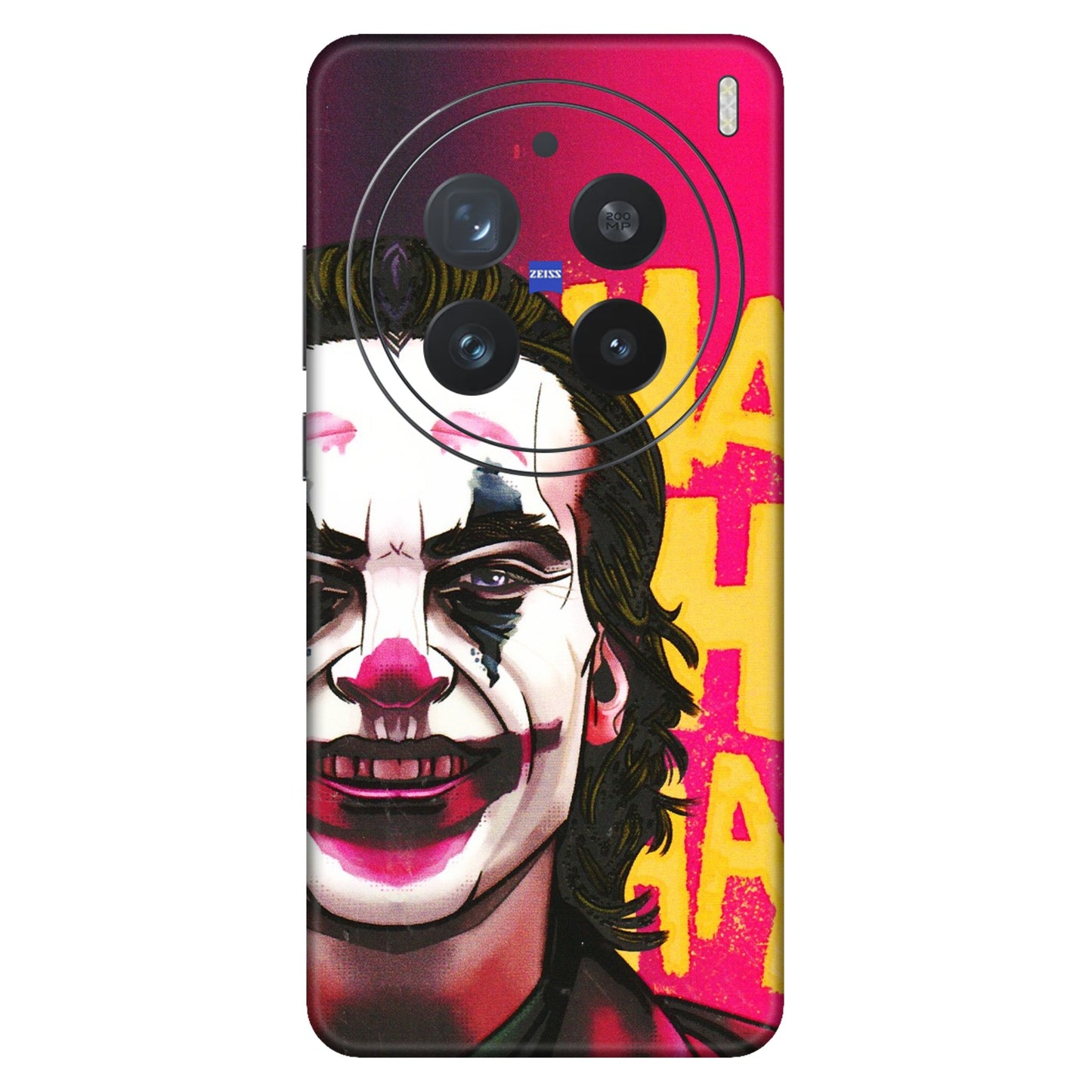 VIVO Z/V/X/T/U/S Series Phone Skins (All Models) - Joker Evil Laugh - 3D Embossed Finish (L-97) Vivo X200 Pro (5G)