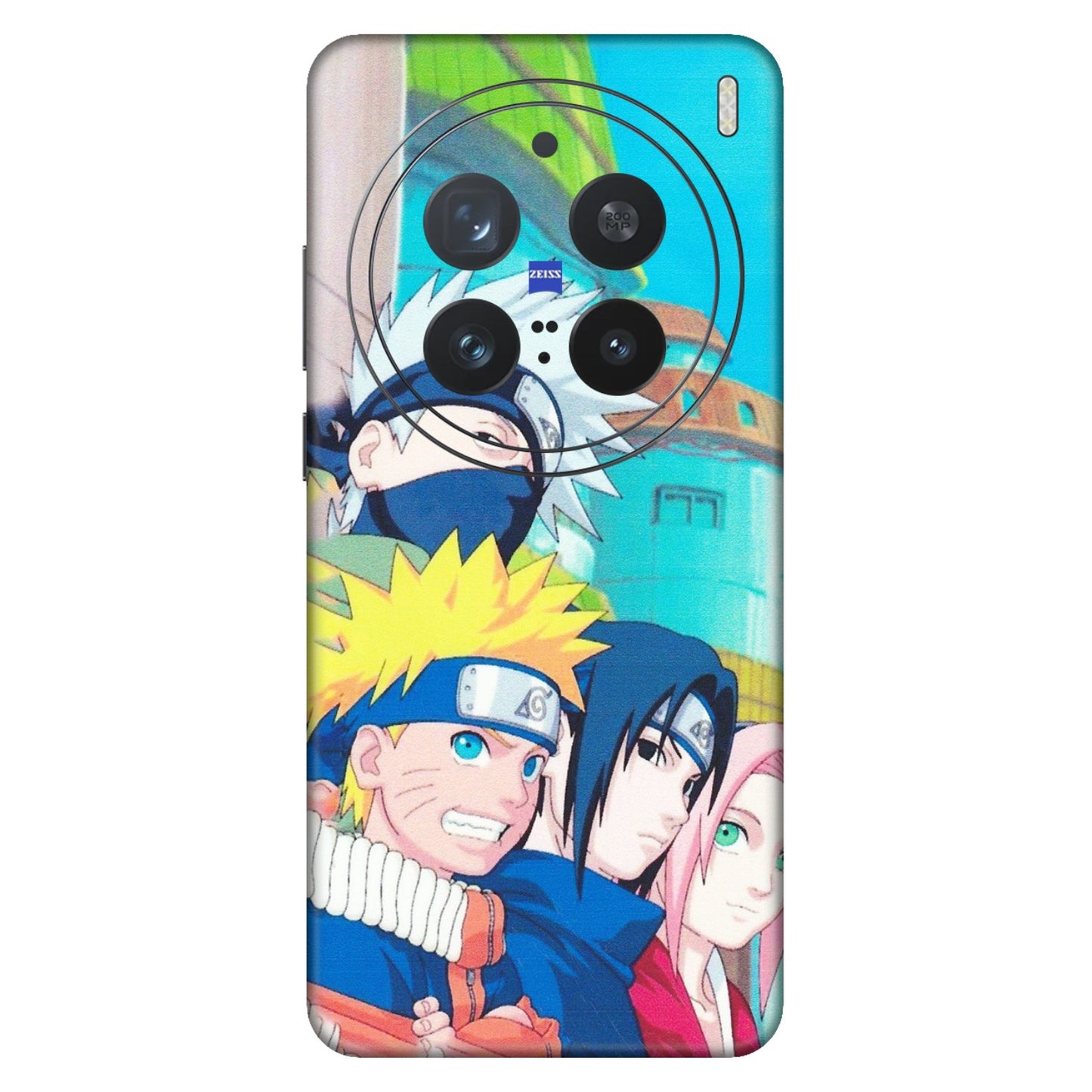 VIVO Z/V/X/T/U/S Series Phone Skins (All Models) - Team Minato And Kakashi - Matte Finish (M-101) Vivo X200 Pro (5G)