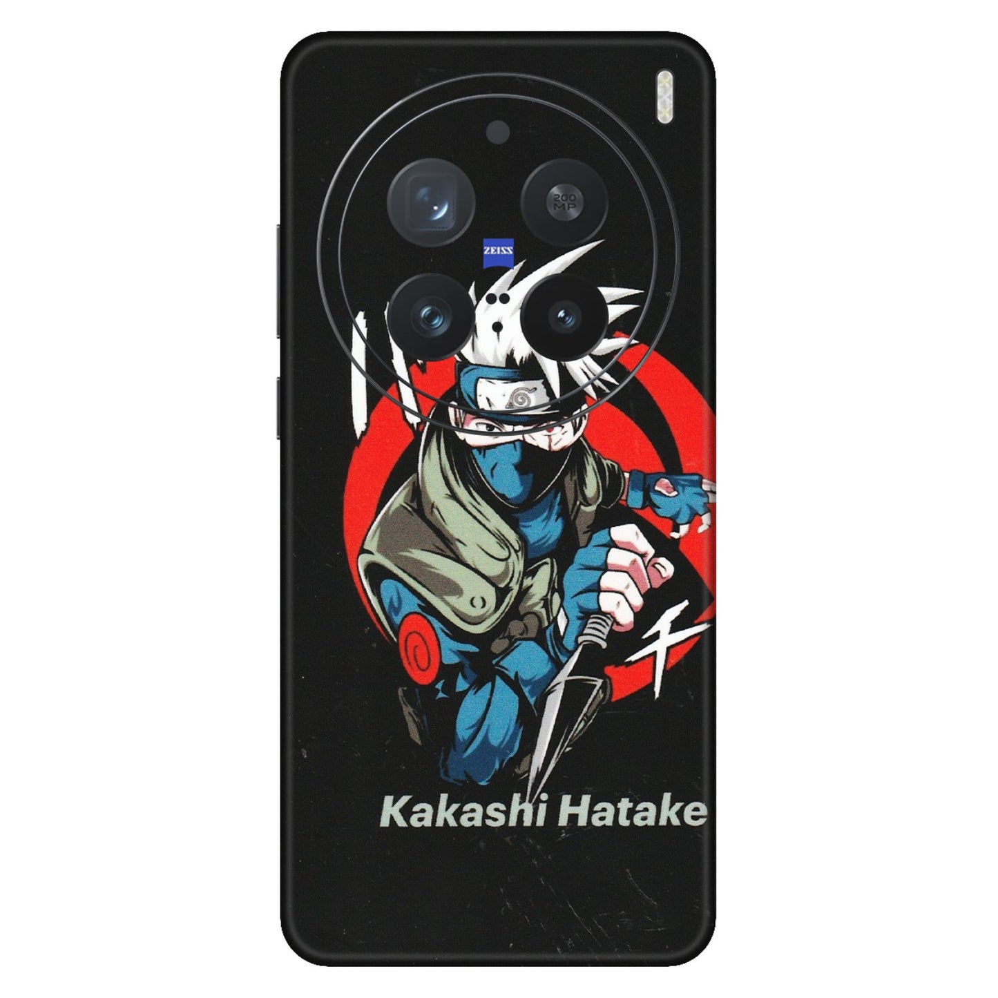 VIVO Z/V/X/T/U/S Series Phone Skins (All Models) - Naruto Kakashi Hatake Killer - Matte Finish (M-114) Vivo X200 Pro (5G)