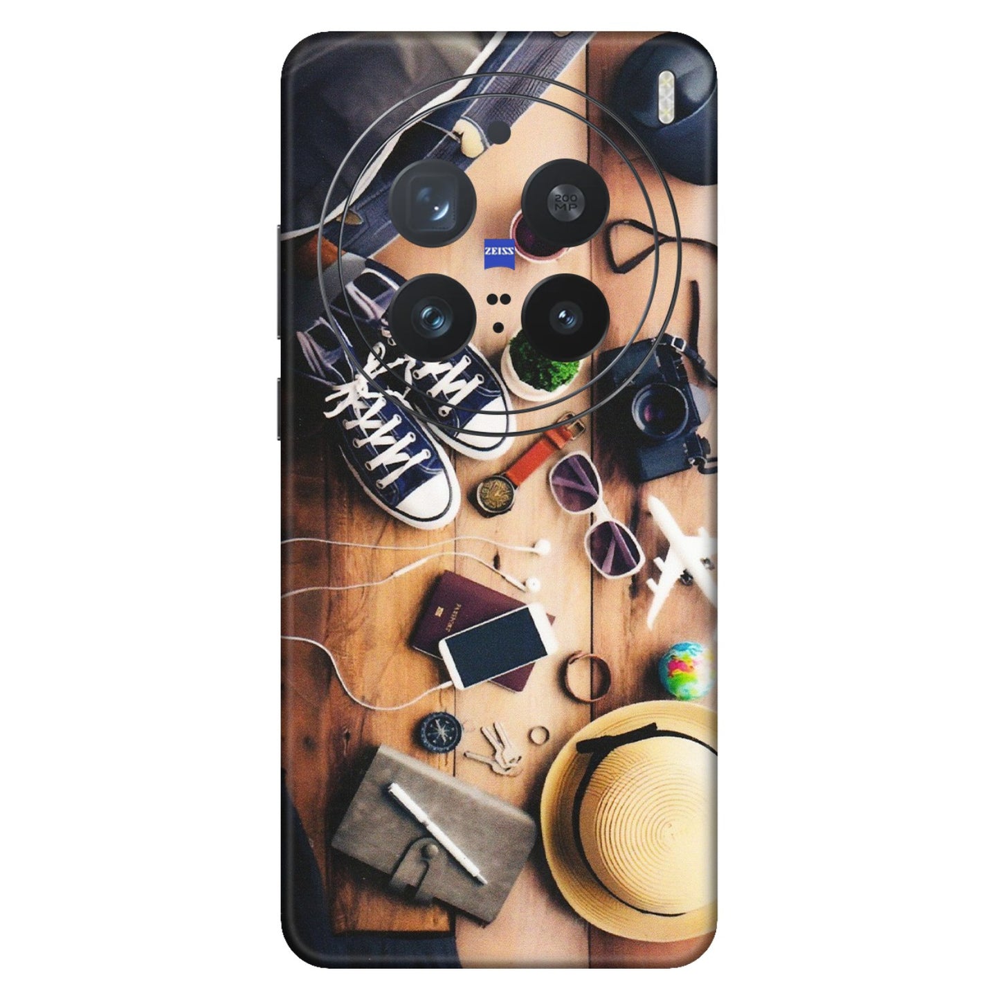 VIVO Z/V/X/T/U/S Series Phone Skins (All Models) - Travel Wanderlust - Matte Finish (M-133) Vivo X200 Pro (5G)