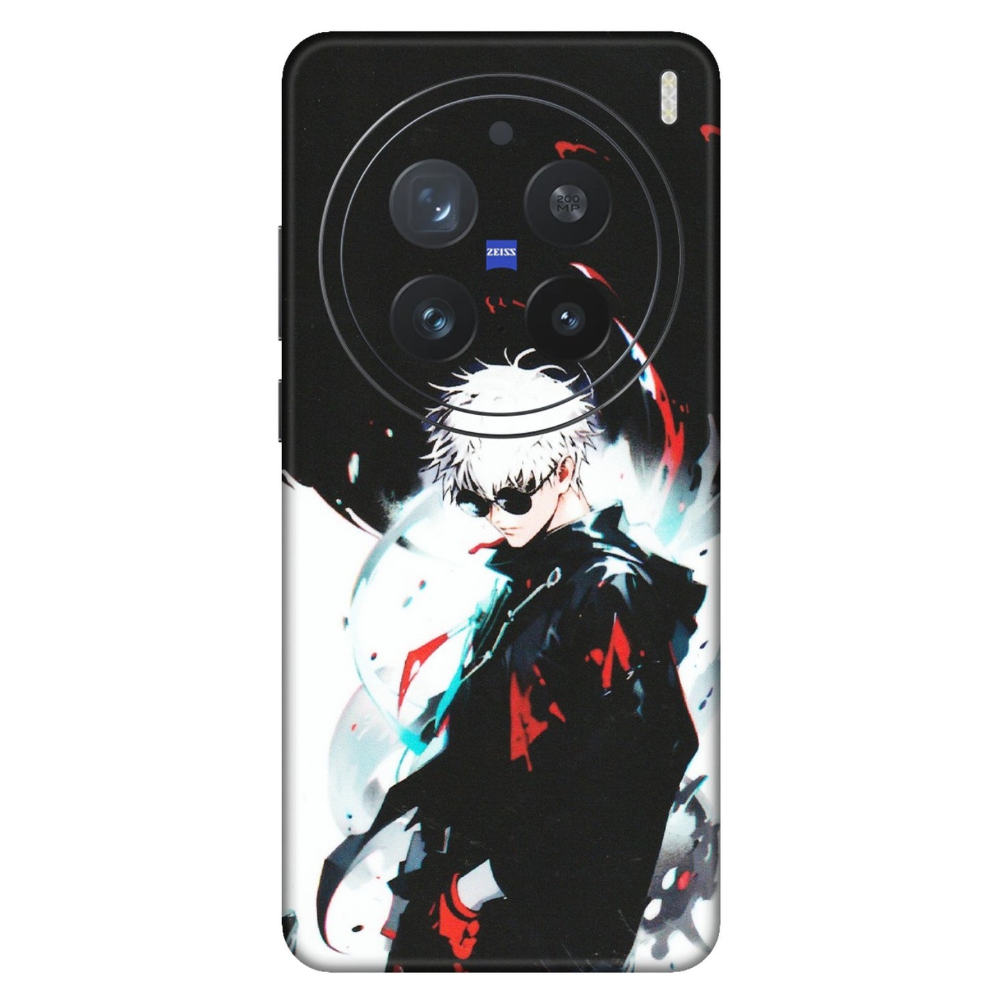 VIVO Z/V/X/T/U/S Series Phone Skins (All Models) - Gojo Powerful Charater Kaisen Anime - Matte Finish (M-144) Vivo X200 Pro (5G)
