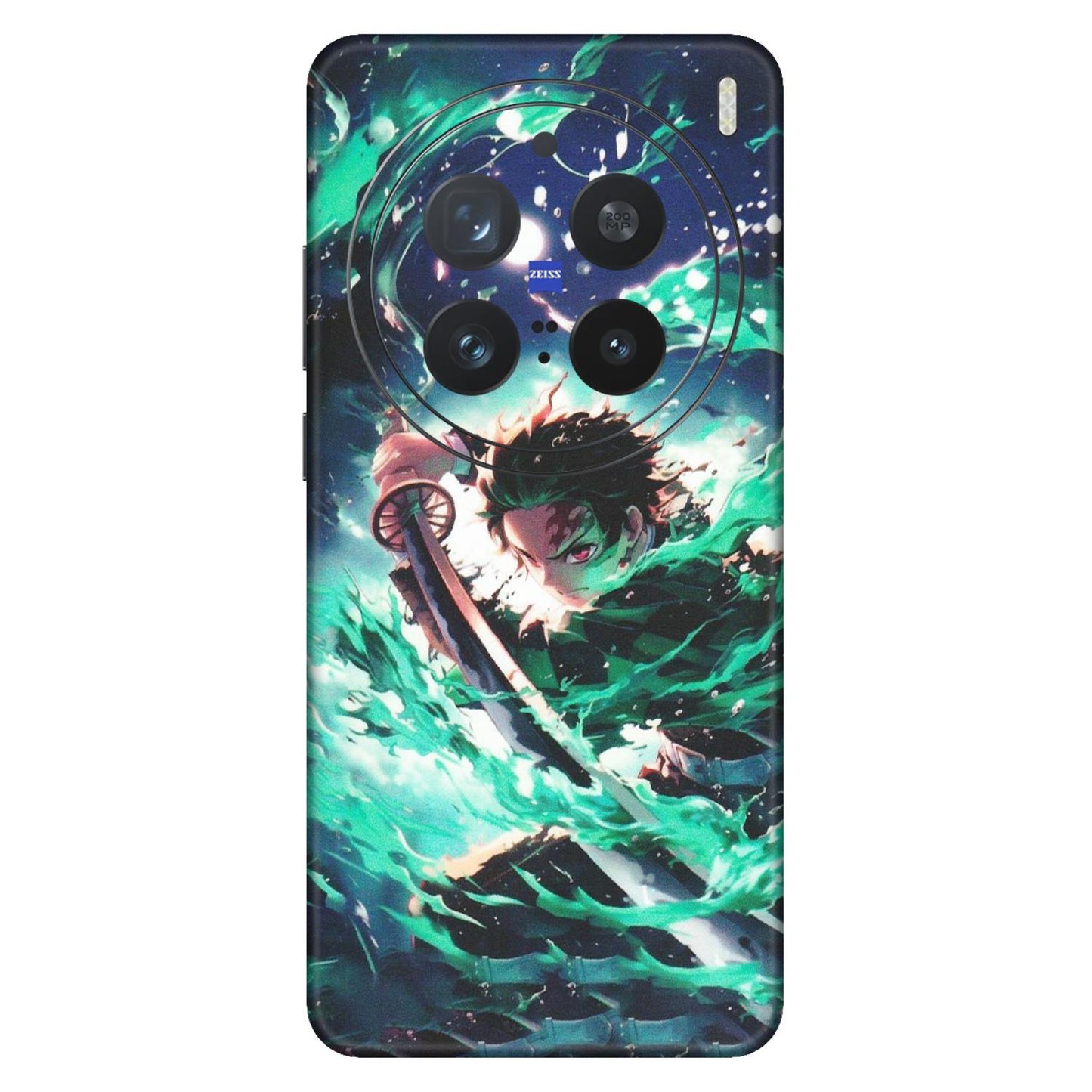 VIVO Z/V/X/T/U/S Series Phone Skins (All Models) - Sword Fighter Anime - Matte Finish (M-29) Vivo X200 Pro (5G)