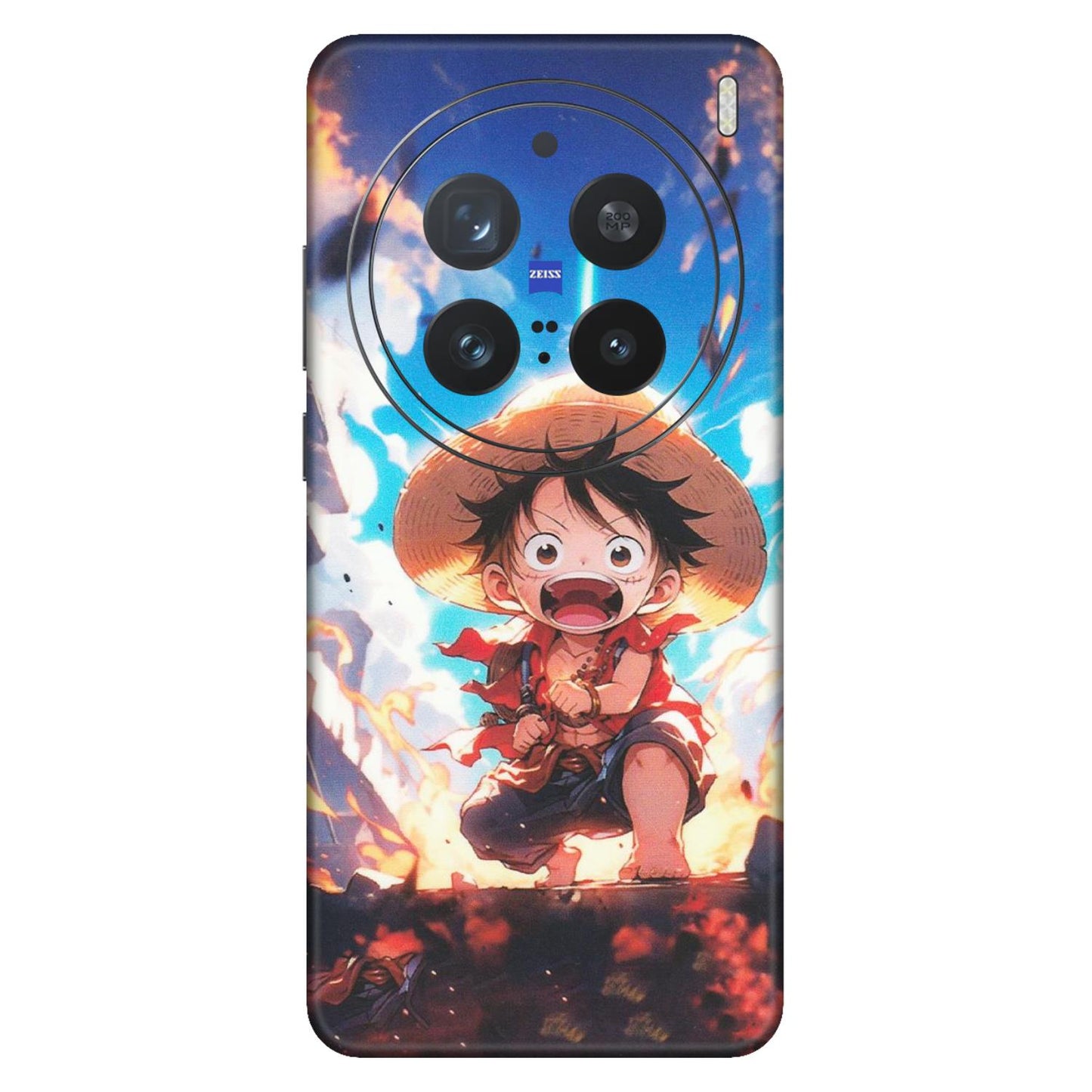 VIVO Z/V/X/T/U/S Series Phone Skins (All Models) - Toon One Piece Cute Character - Matte Finish (M-35) Vivo X200 Pro (5G)