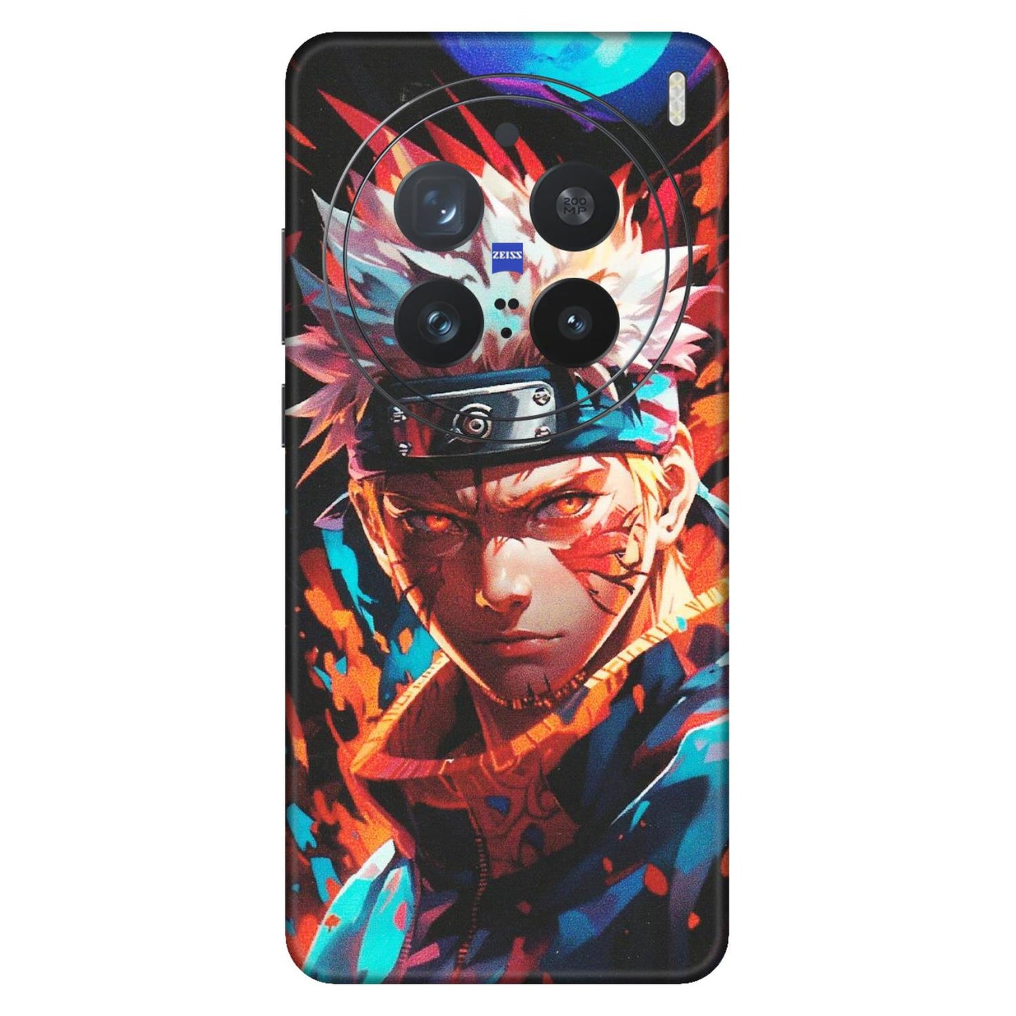 VIVO Z/V/X/T/U/S Series Phone Skins (All Models) - Anime Ferocious Character - Matte Finish (M-44) Vivo X200 Pro (5G)