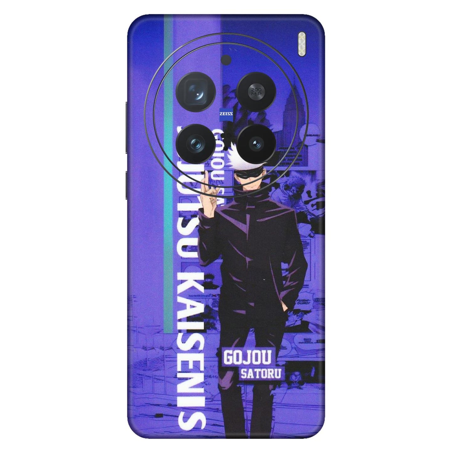 VIVO Z/V/X/T/U/S Series Phone Skins (All Models) - Jujutsu Kaisen Gojo - Matte Finish (M-05) Vivo X200 Pro (5G)