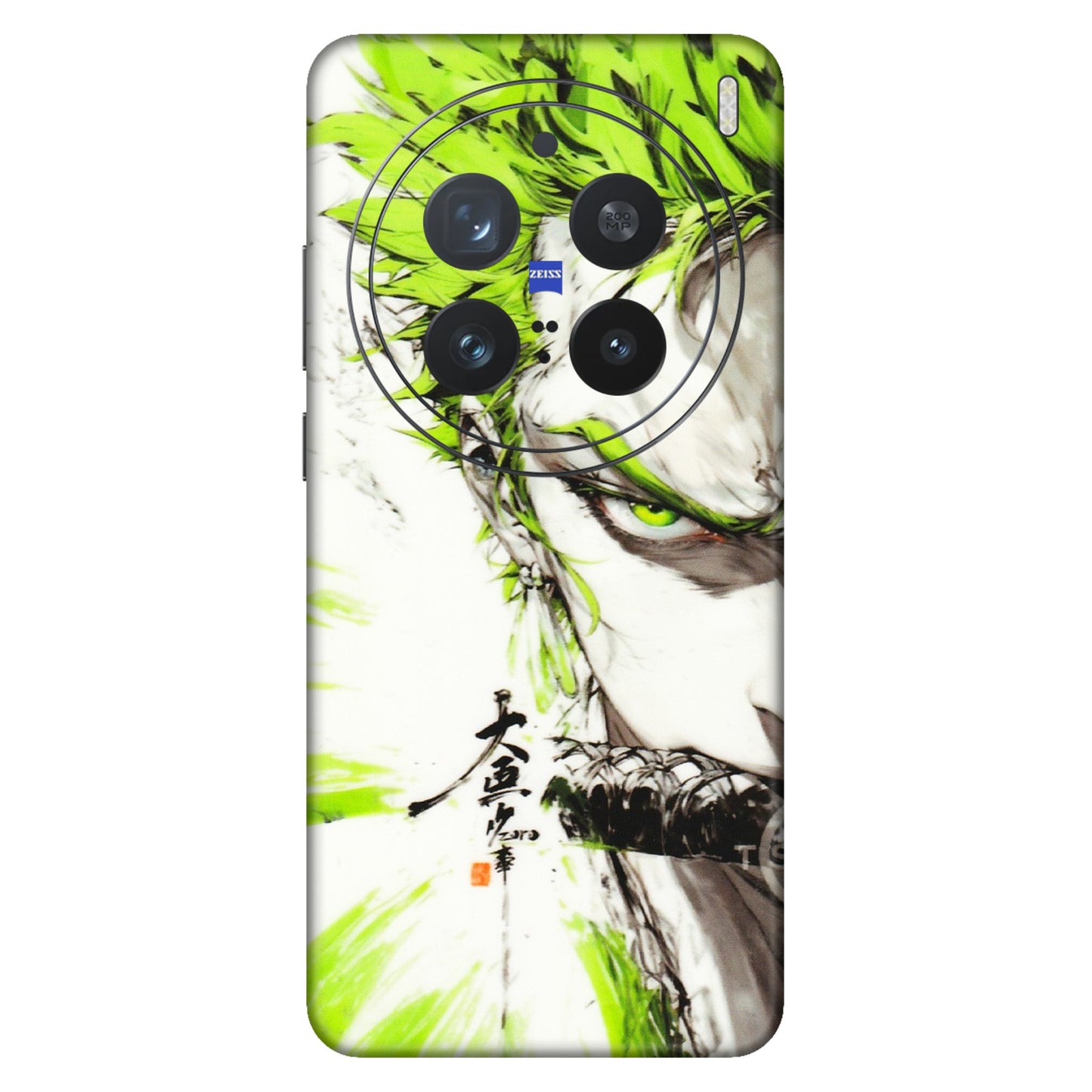 VIVO Z/V/X/T/U/S Series Phone Skins (All Models) - Roro Taku Anime - Transparent Finish (T-18) Vivo X200 Pro (5G)