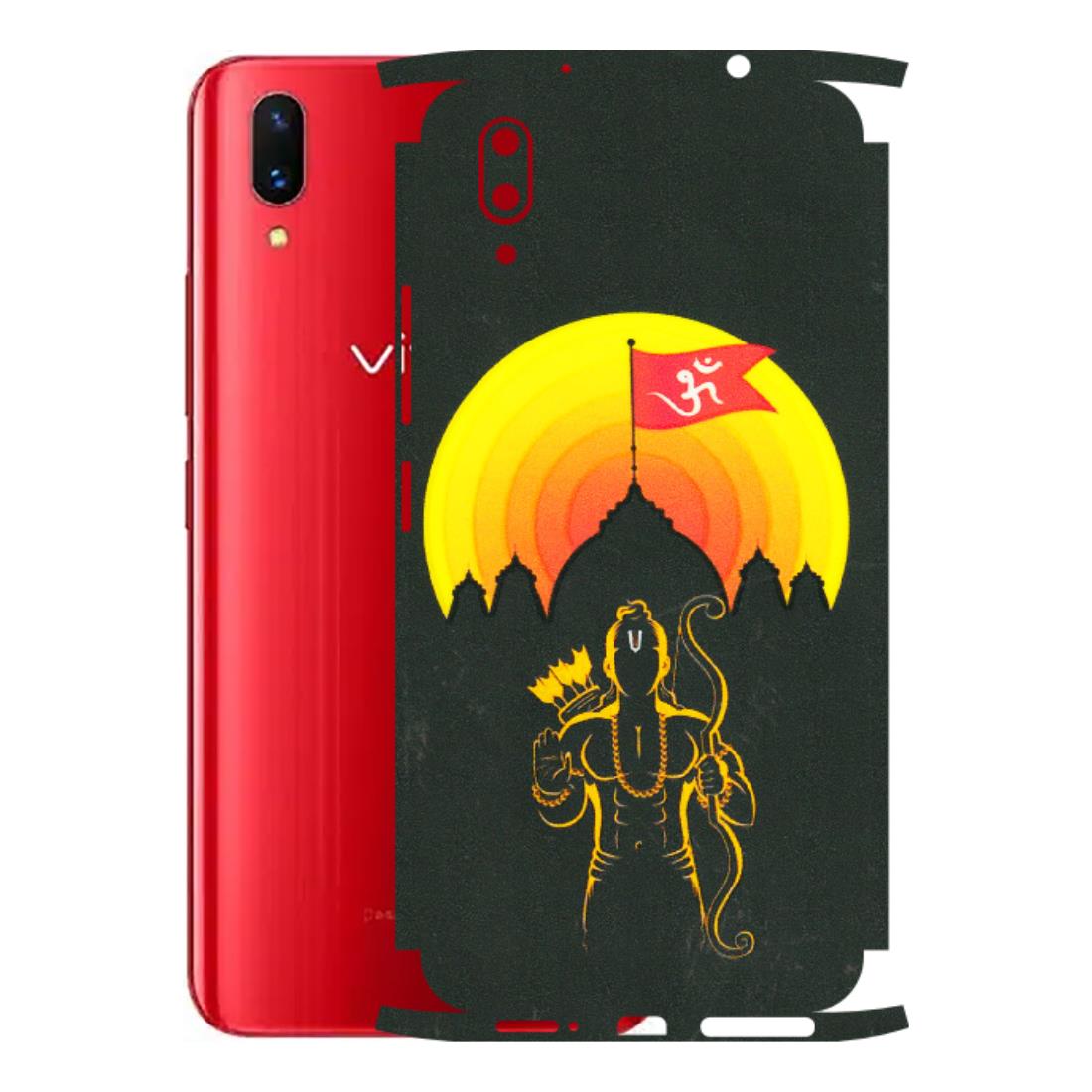 VIVO Z/V/X/T/U/S Series Phone Skins (All Models) - Lord Ram - 3D Embossed Finish (L-132) Vivo X21