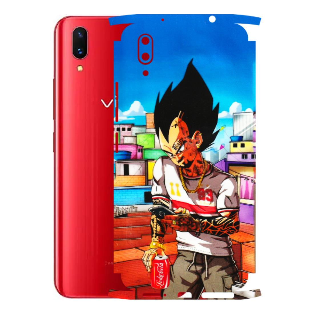 VIVO Z/V/X/T/U/S Series Phone Skins (All Models) - Vegeta - 3D Embossed Finish (L-136) Vivo X21