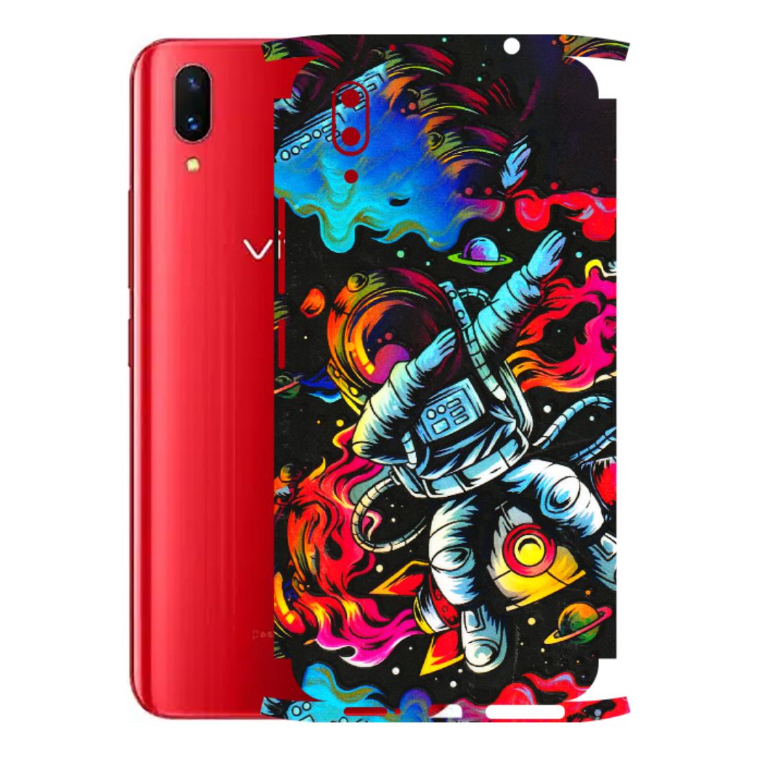 VIVO Z/V/X/T/U/S Series Phone Skins (All Models) - Astronaut Dope - 3D Embossed Finish (L-191) Vivo X21