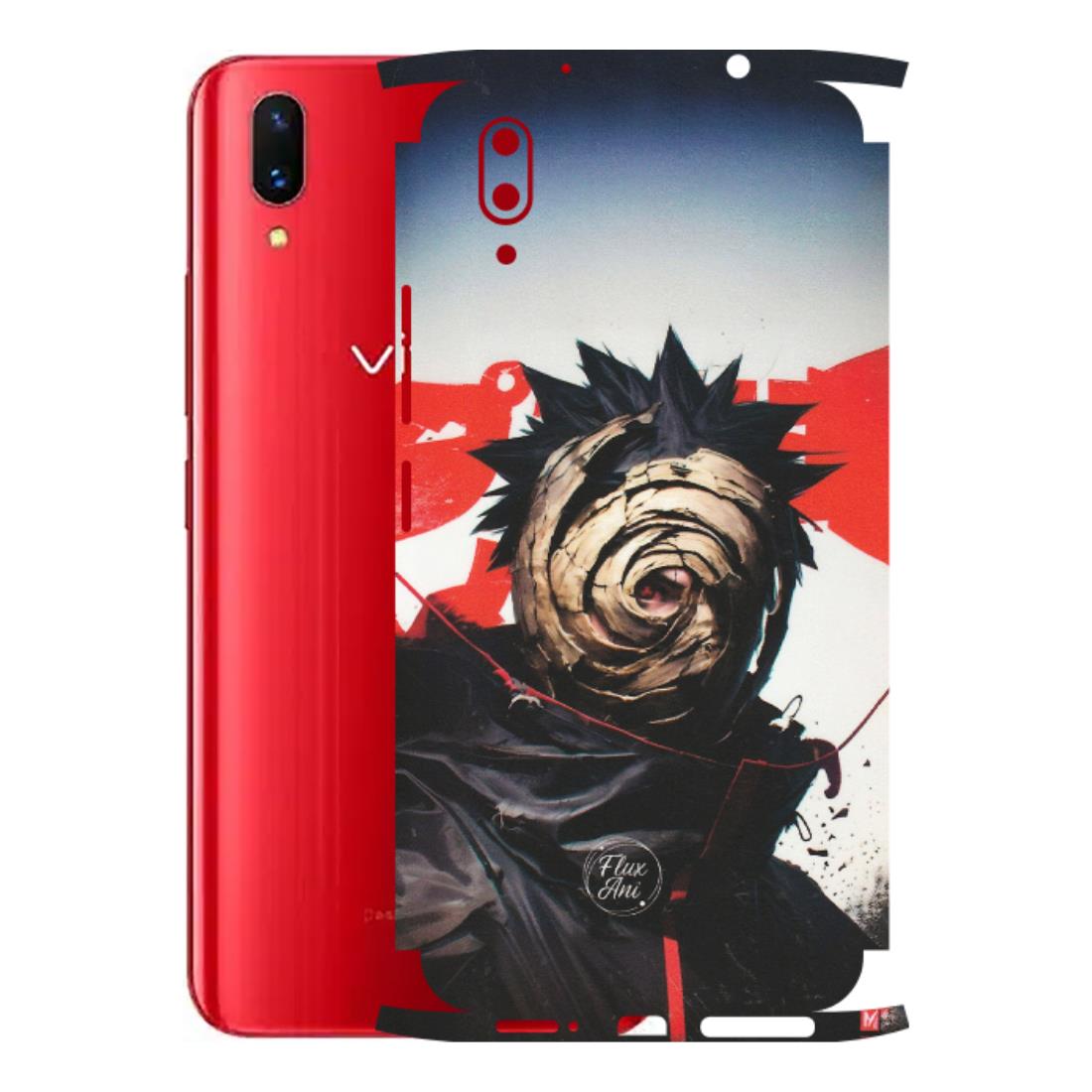 VIVO Z/V/X/T/U/S Series Phone Skins (All Models) - Obito Uchiha Cool Anime - Matte Finish (M-134) Vivo X21