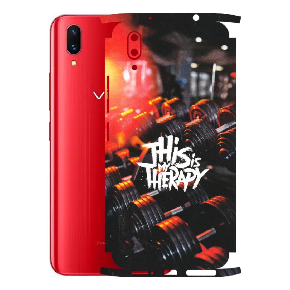VIVO Z/V/X/T/U/S Series Phone Skins (All Models) - GYM Lover Therapy - Matte Finish (M-160) Vivo X21