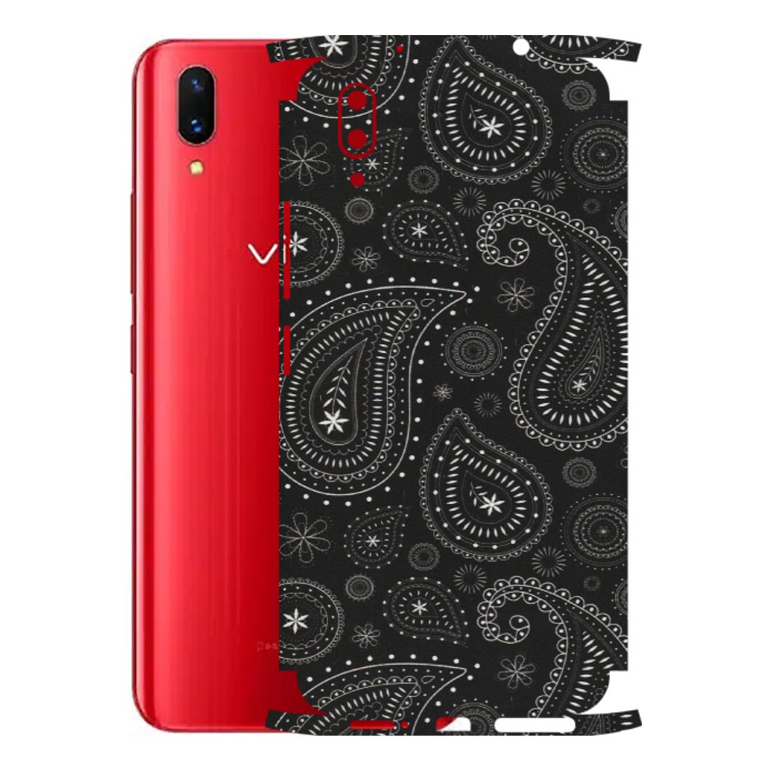 VIVO Z/V/X/T/U/S Series Phone Skins (All Models) - Black Sober Kerry - Matte Finish (M-37) Vivo X21