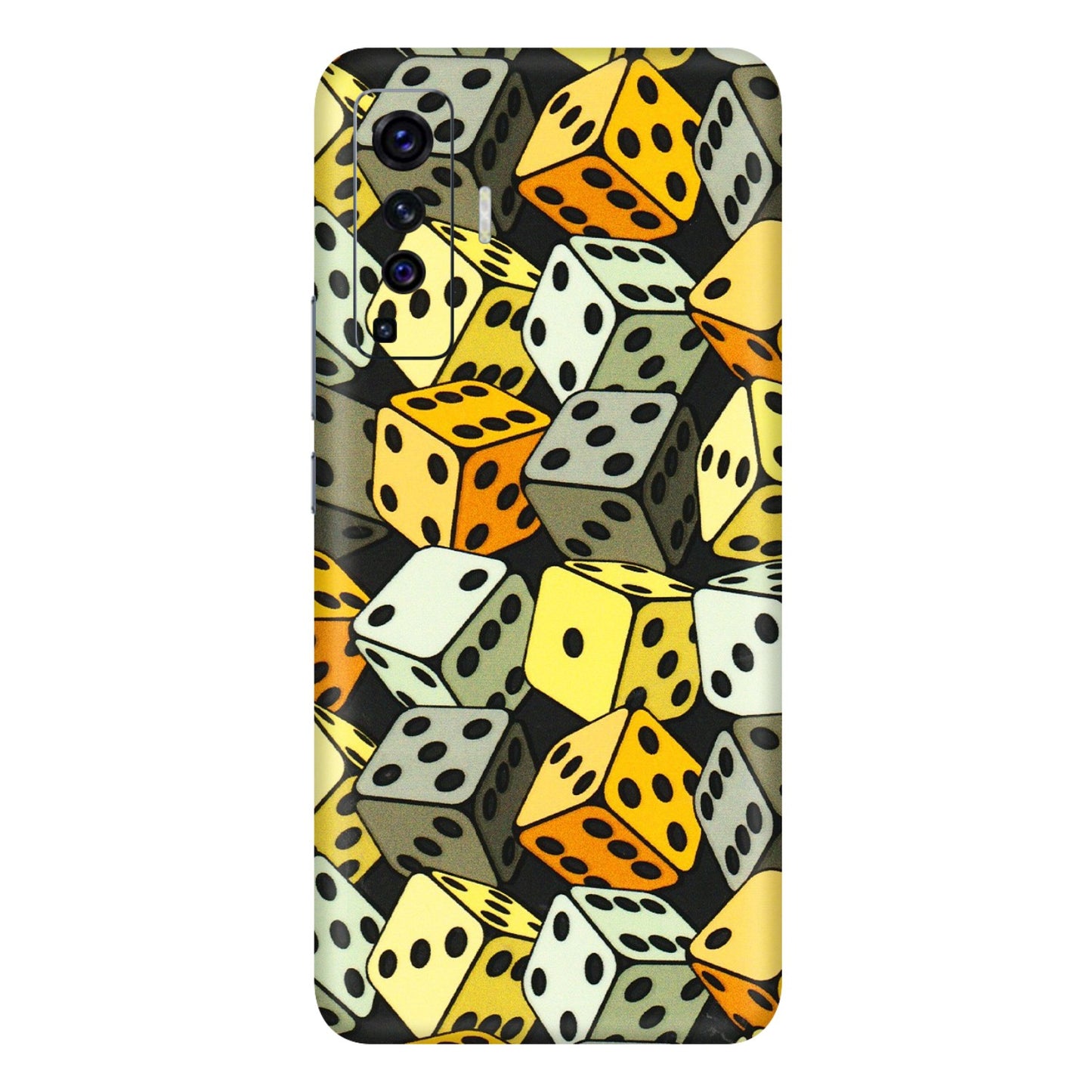 VIVO Z/V/X/T/U/S Series Phone Skins (All Models) - Dices Of Life - 3D Embossed Finish (L-04) Vivo X50