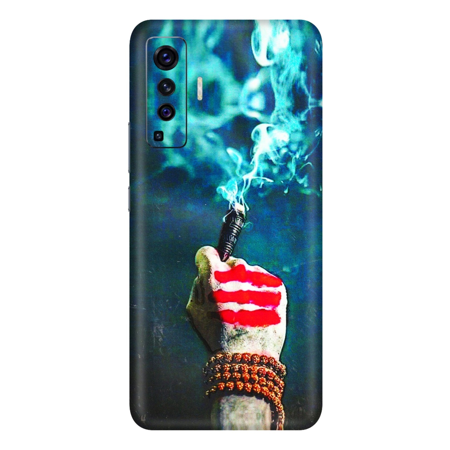 VIVO Z/V/X/T/U/S Series Phone Skins (All Models) - Mahadev Bhakt - 3D Embossed Finish (L-146) Vivo X50