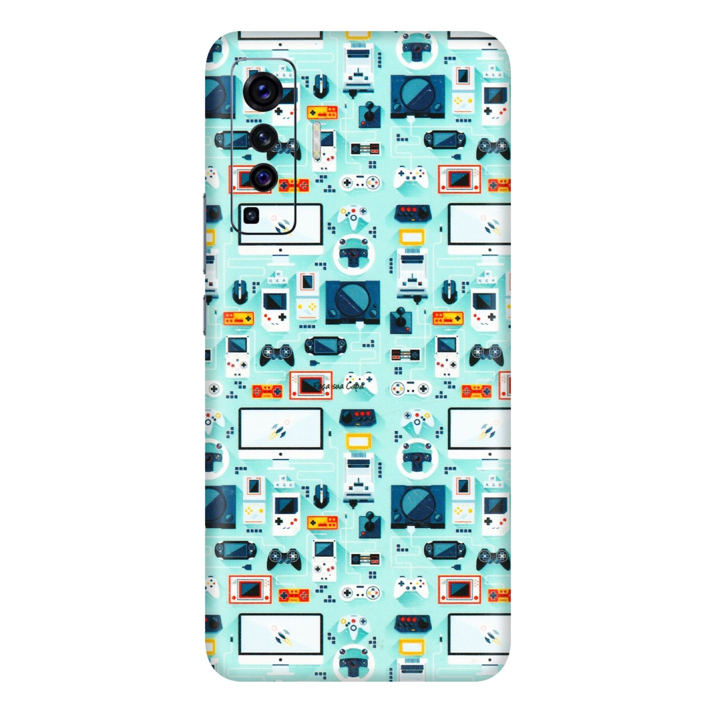 VIVO Z/V/X/T/U/S Series Phone Skins (All Models) - Gadgets Doodle - 3D Embossed Finish (L-184) Vivo X50