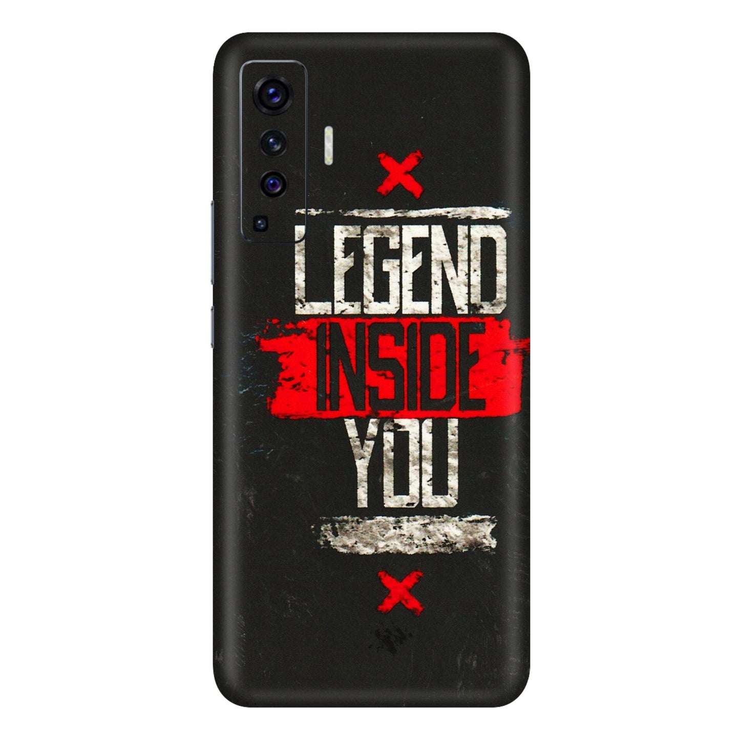 VIVO Z/V/X/T/U/S Series Phone Skins (All Models) - Legend Inside You - 3D Embossed Finish (L-186) Vivo X50
